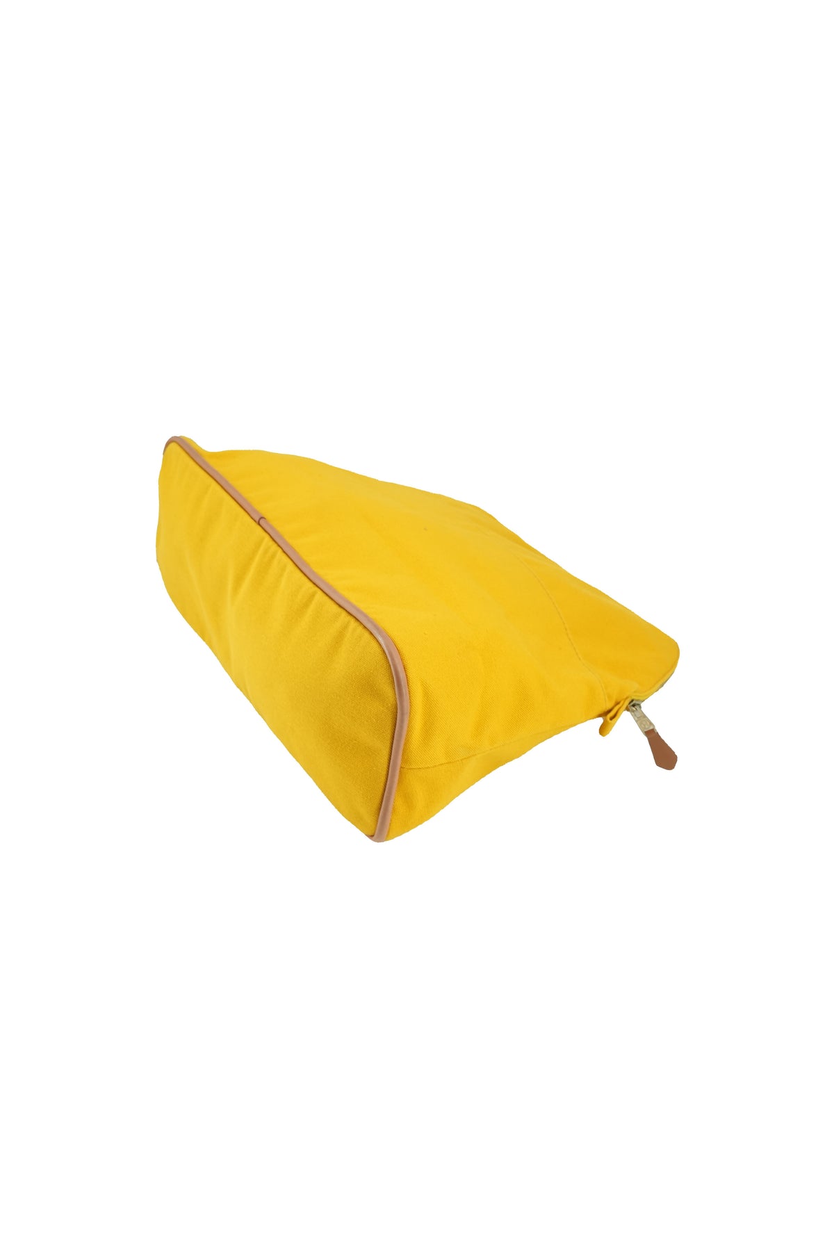 Hermès yellow Bolide TGM pouch