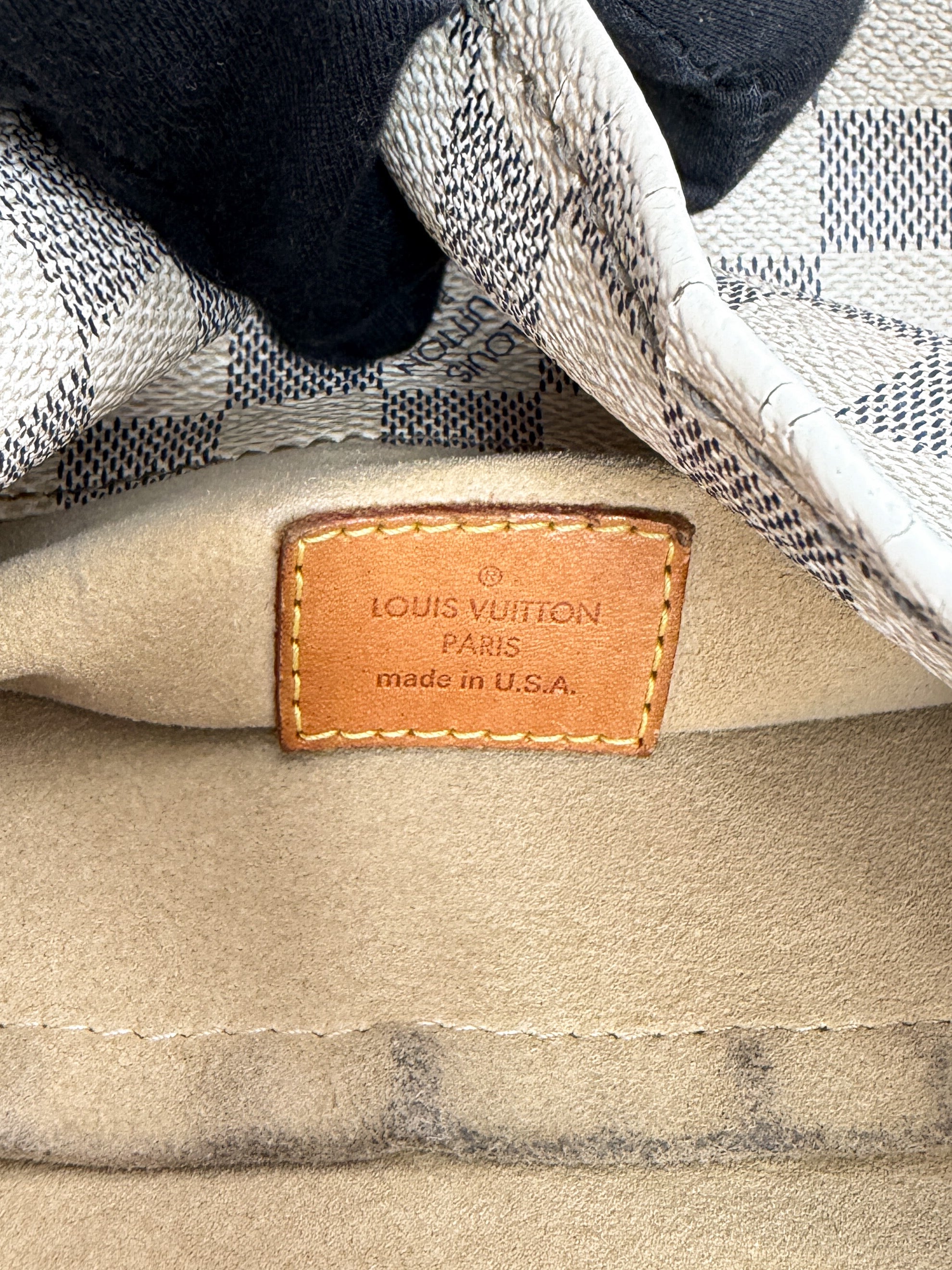 Louis Vuitton damier azur Artsy MM SD3151 *as is*