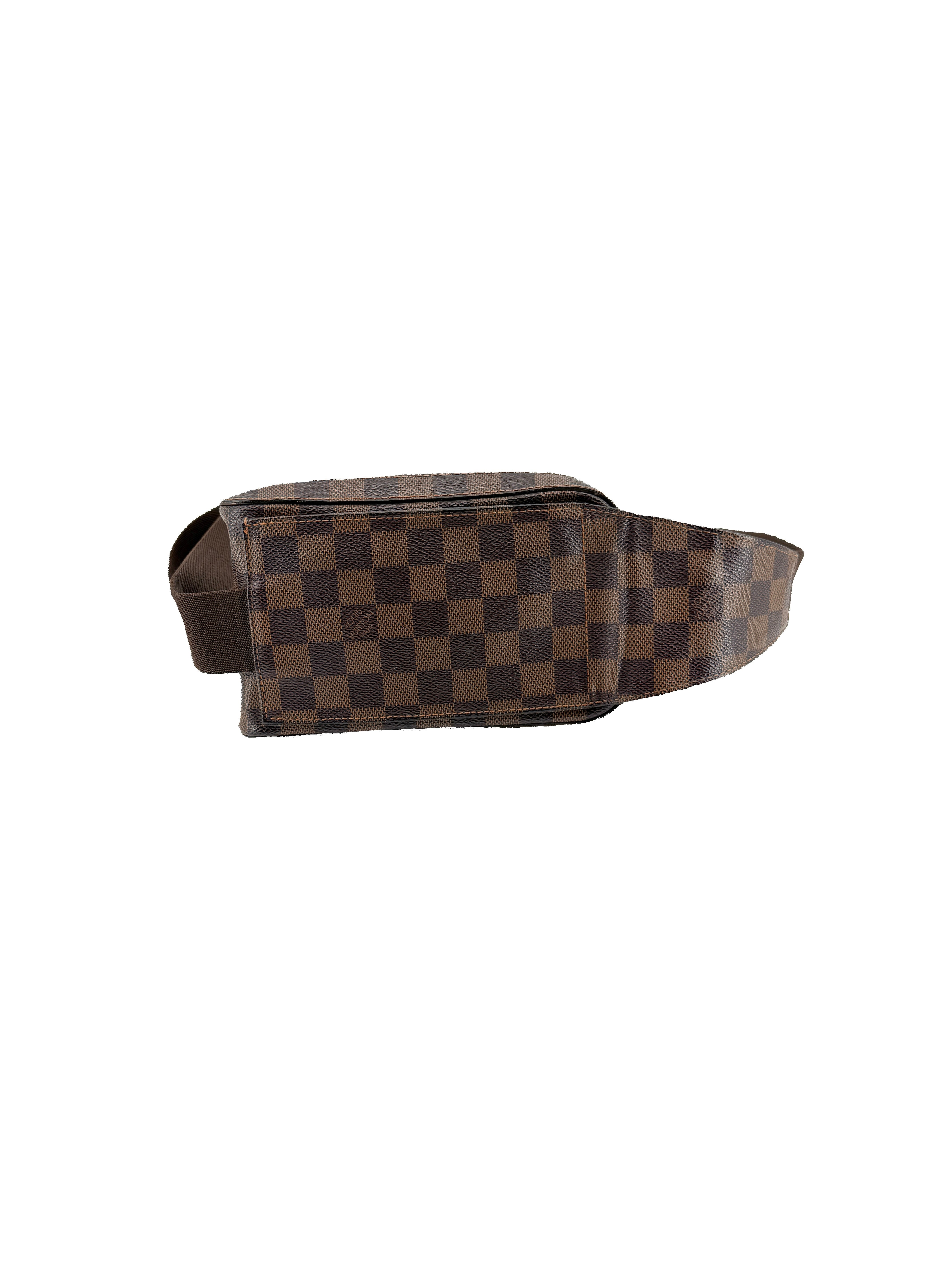 Louis Vuitton damier ebene Geronimos bum bag CA1000