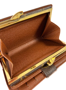 Louis Vuitton monogram French purse wallet 2003