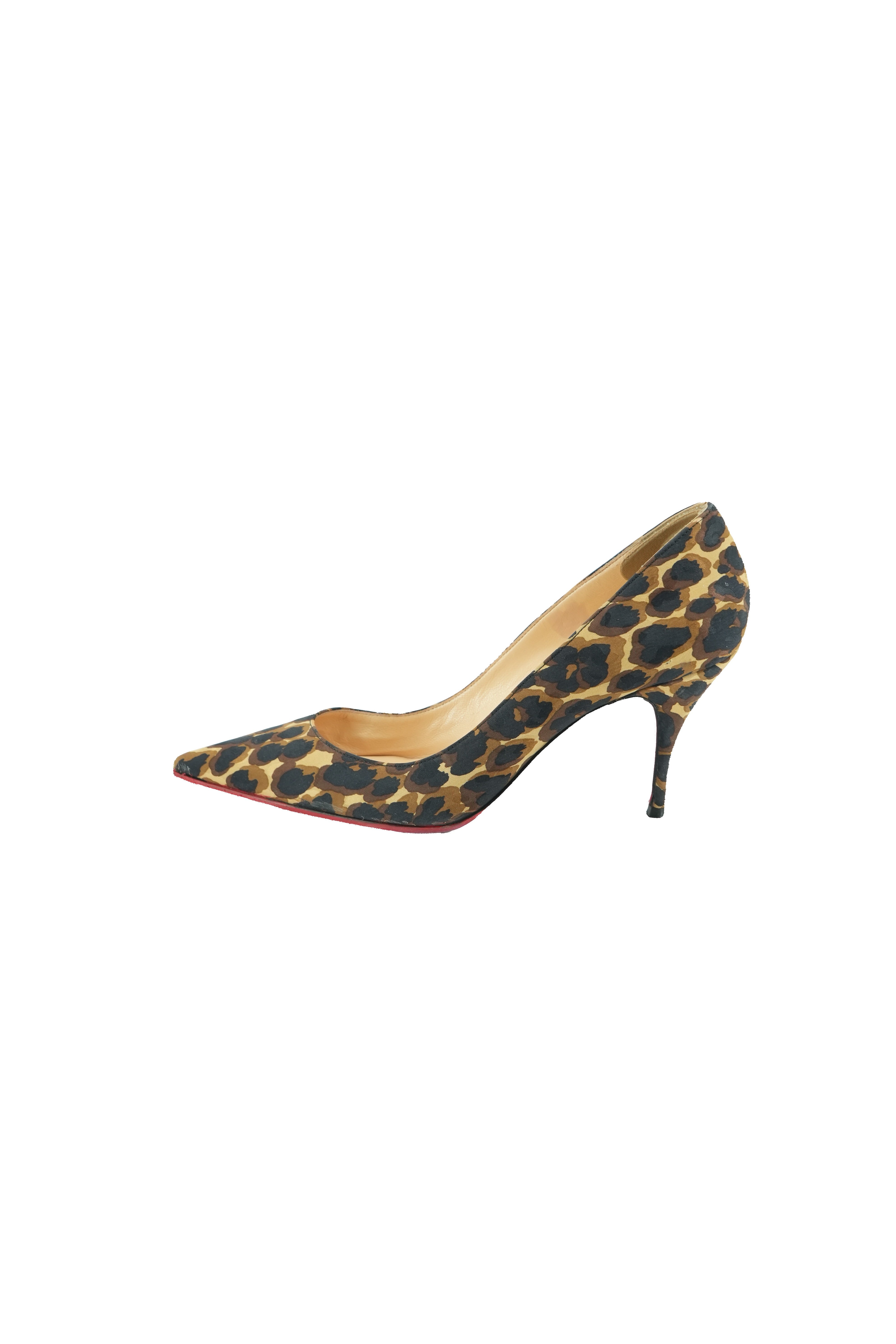 Christian Louboutin leopard print pumps size 38