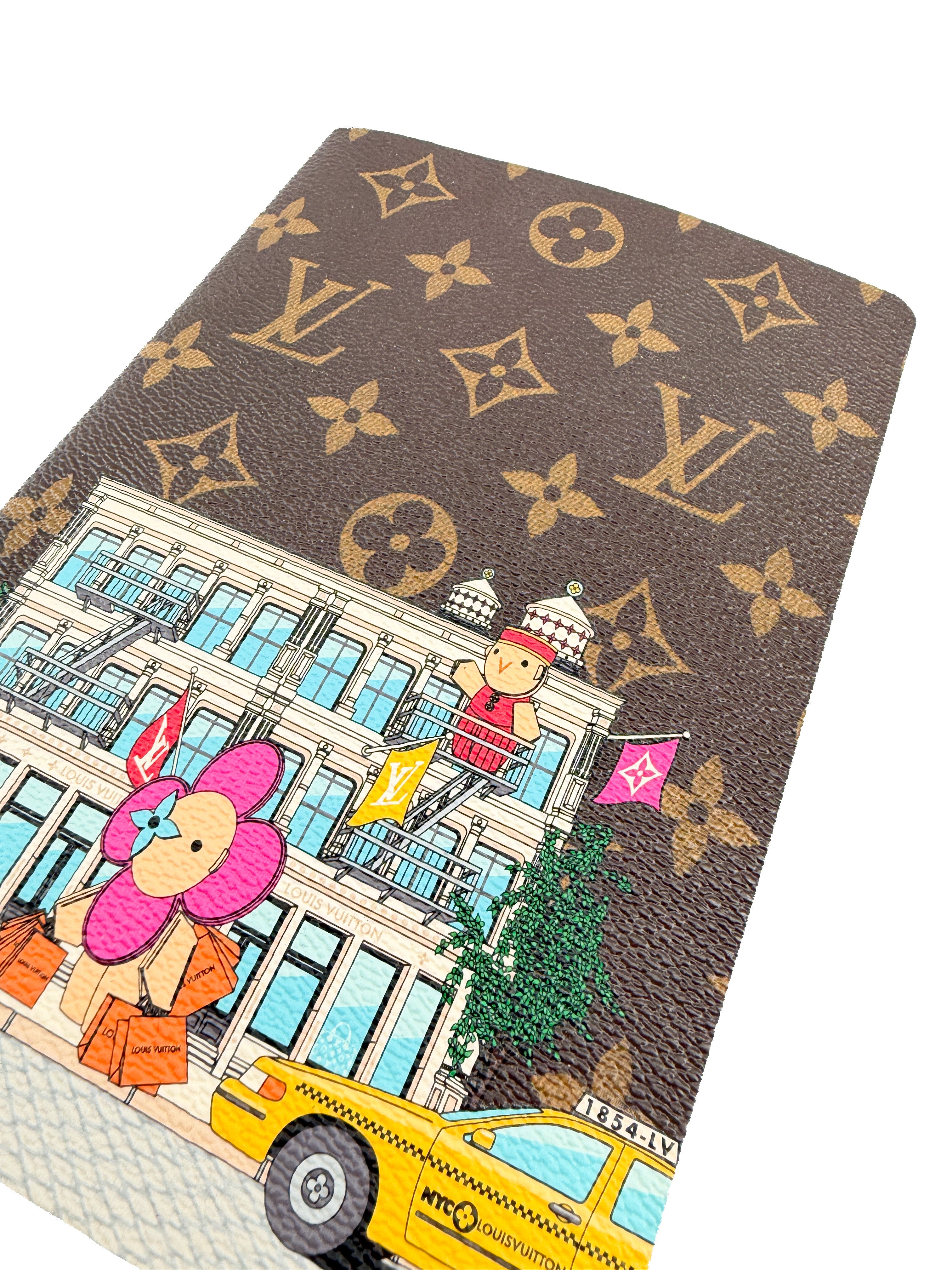 Louis Vuitton monogram 2022 Christmas Vivienne notebook MM