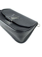 Louis Vuitton black epi leather Buci NFC