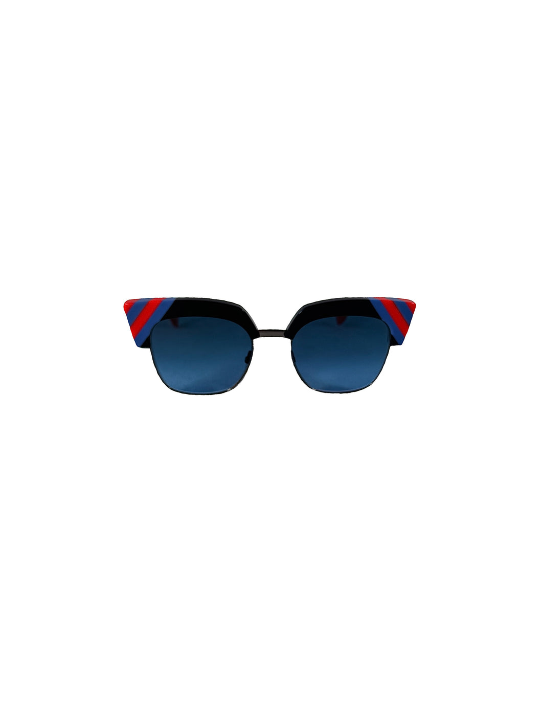 Fendi blue/pink sunglasses CASE