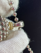 Lagos sterling silver Caviar ball pendant necklace
