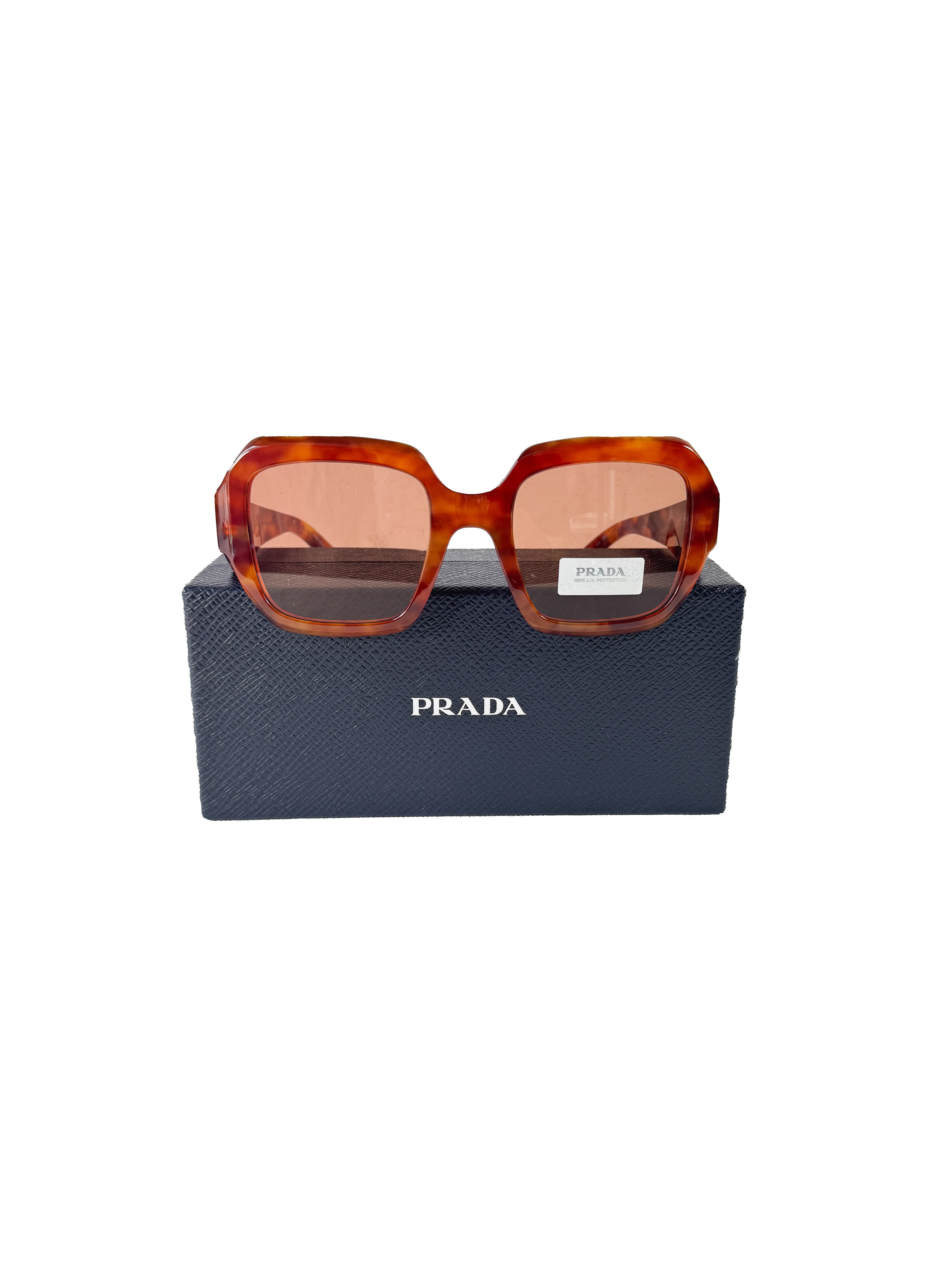 Prada tortoise sunglasses PR28ZS NEW BOX/CASE  BP12837888F