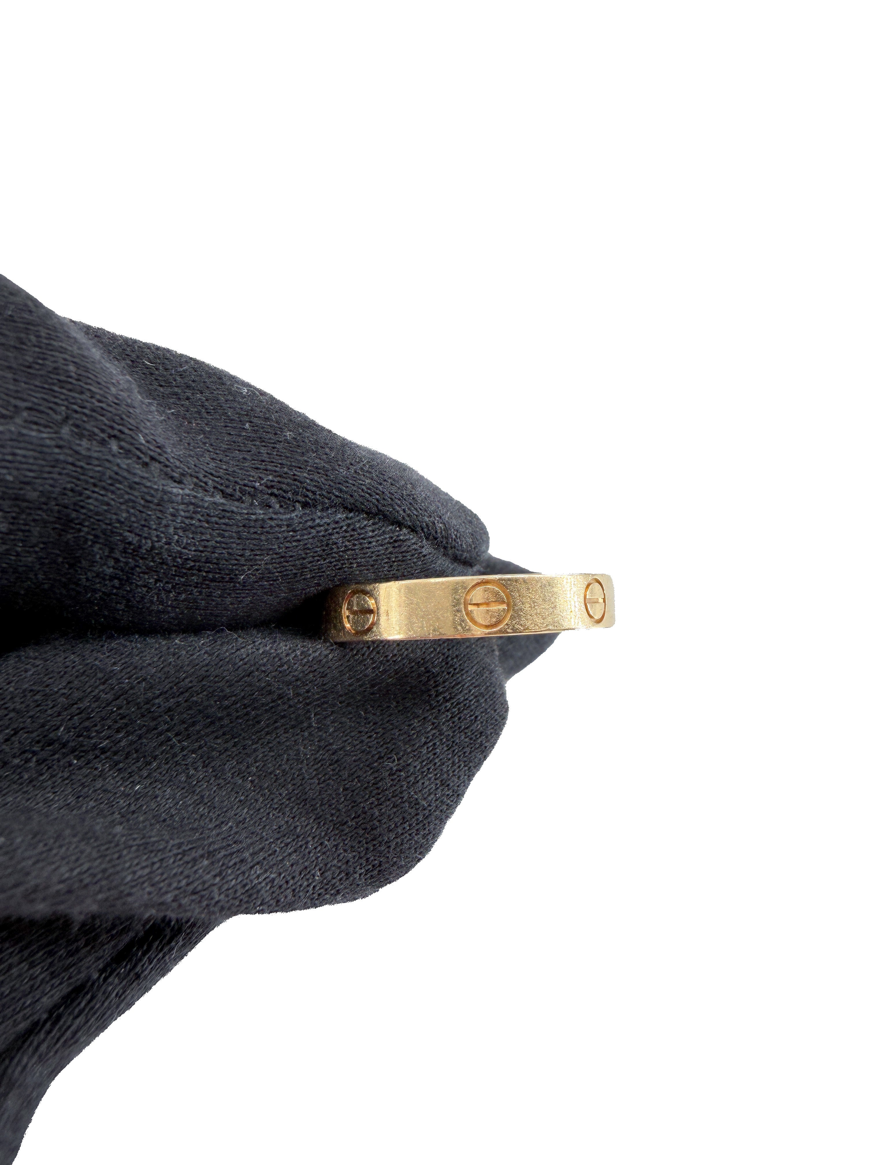 Cartier yellow gold Love ring size 60 (9)