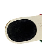 Riva by Gucci white green red GG thong flip flops size 7.5