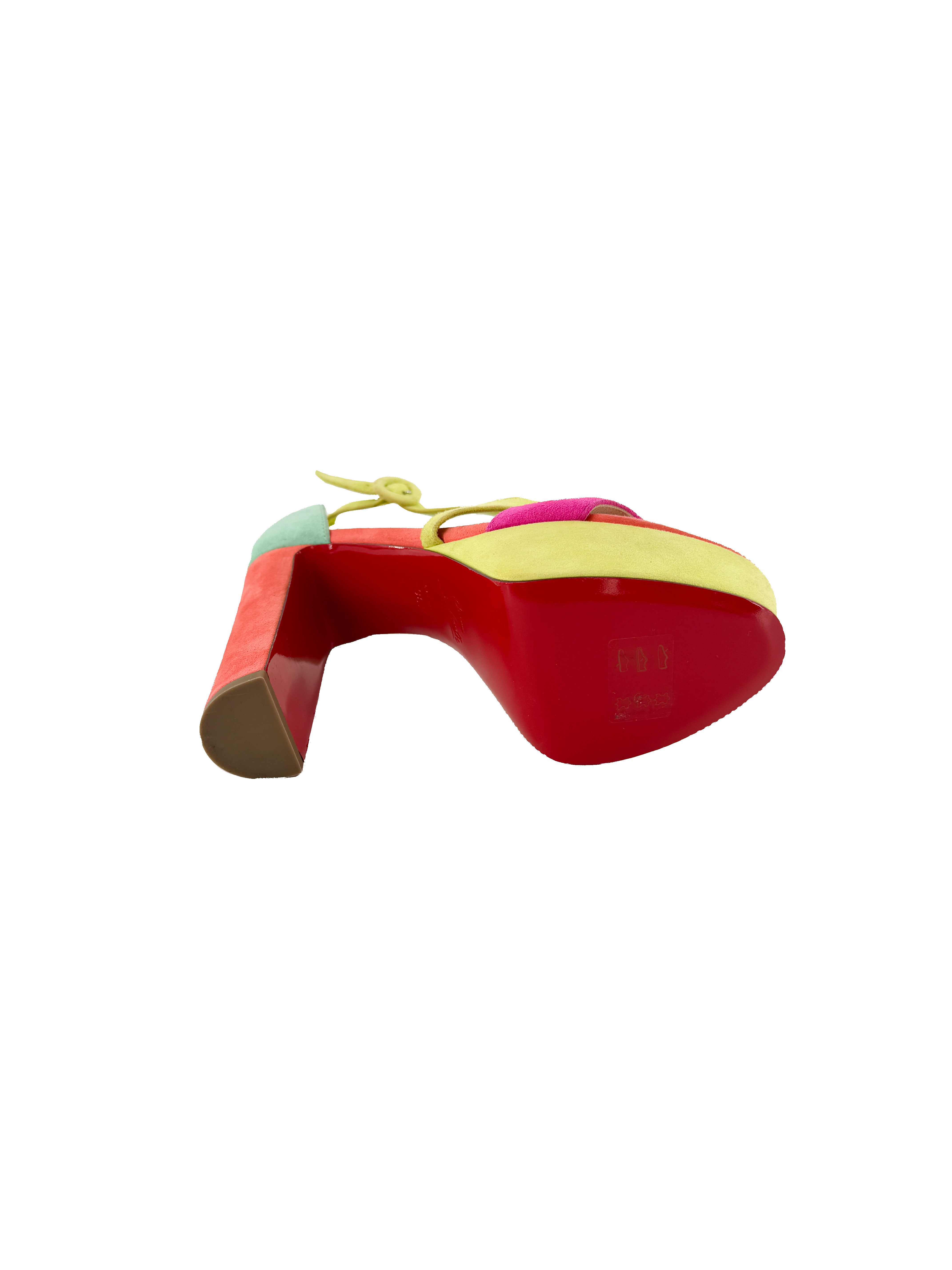 Christian Louboutin Loubi Bee Alta 130MM size 36.5 BOX