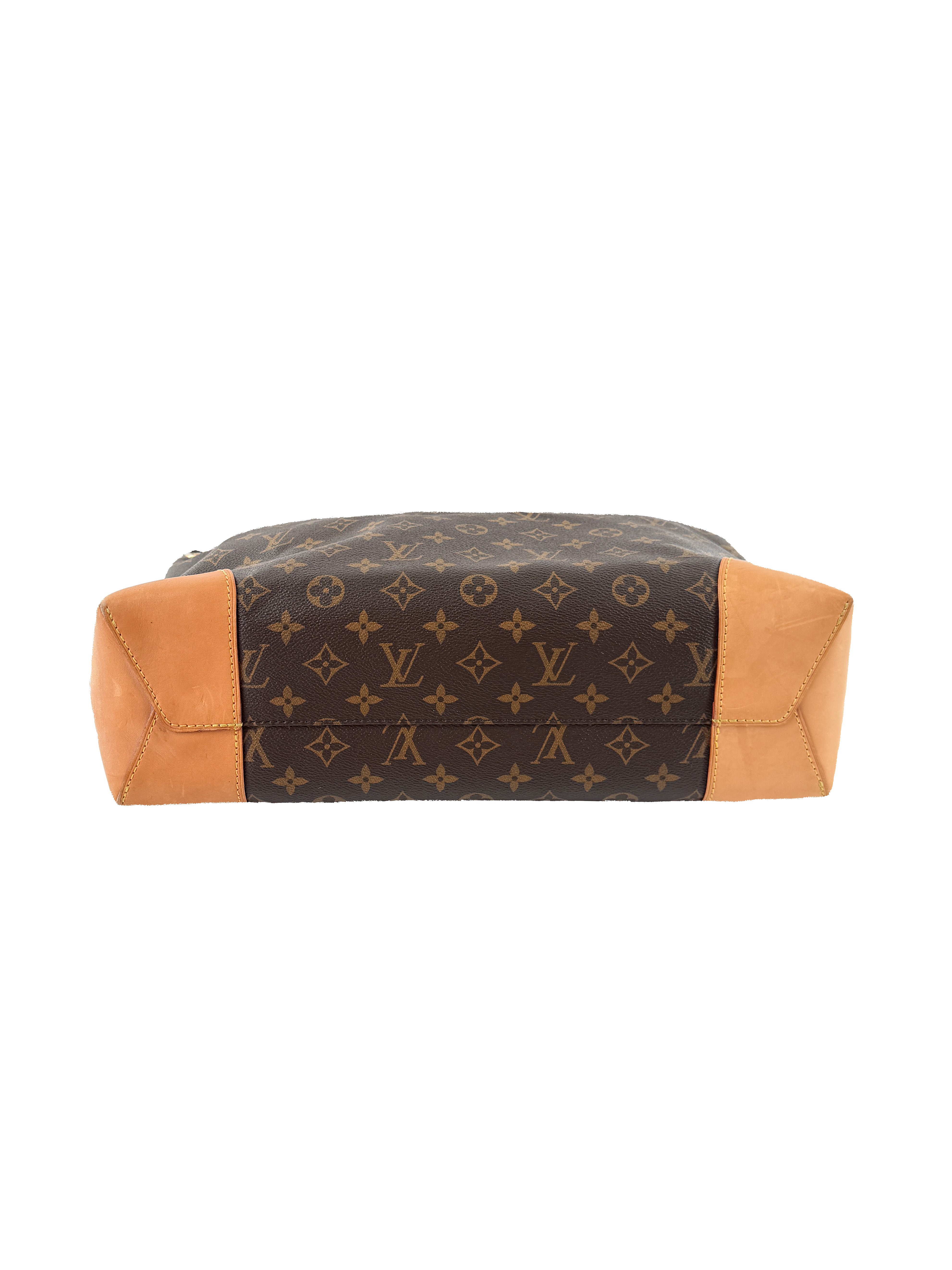 Louis Vuitton Berri MM Monogram Canvas Shoulder Bag DU1176