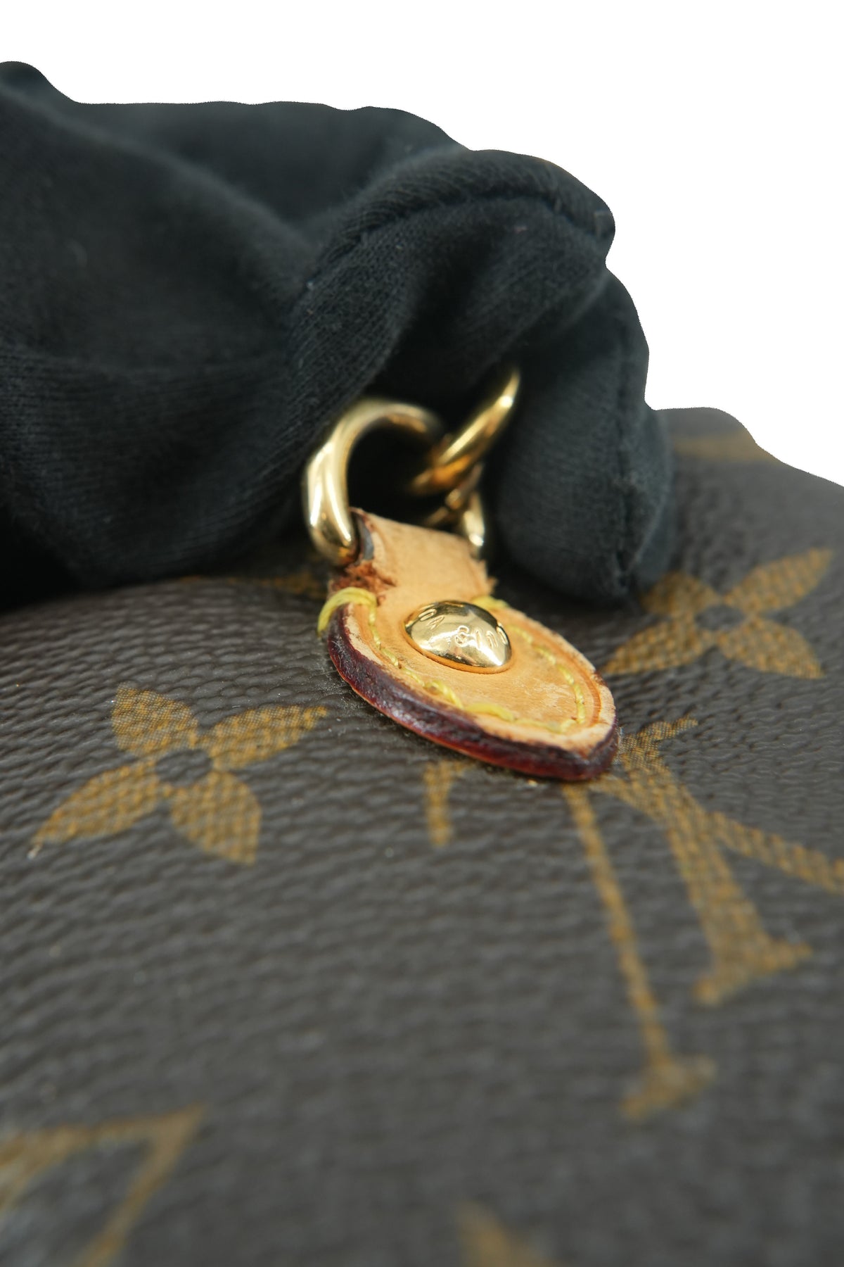 Louis Vuitton brown monogram keychain pouch SN4009