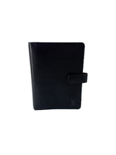 Louis Vuitton black epi agenda MM SP0968