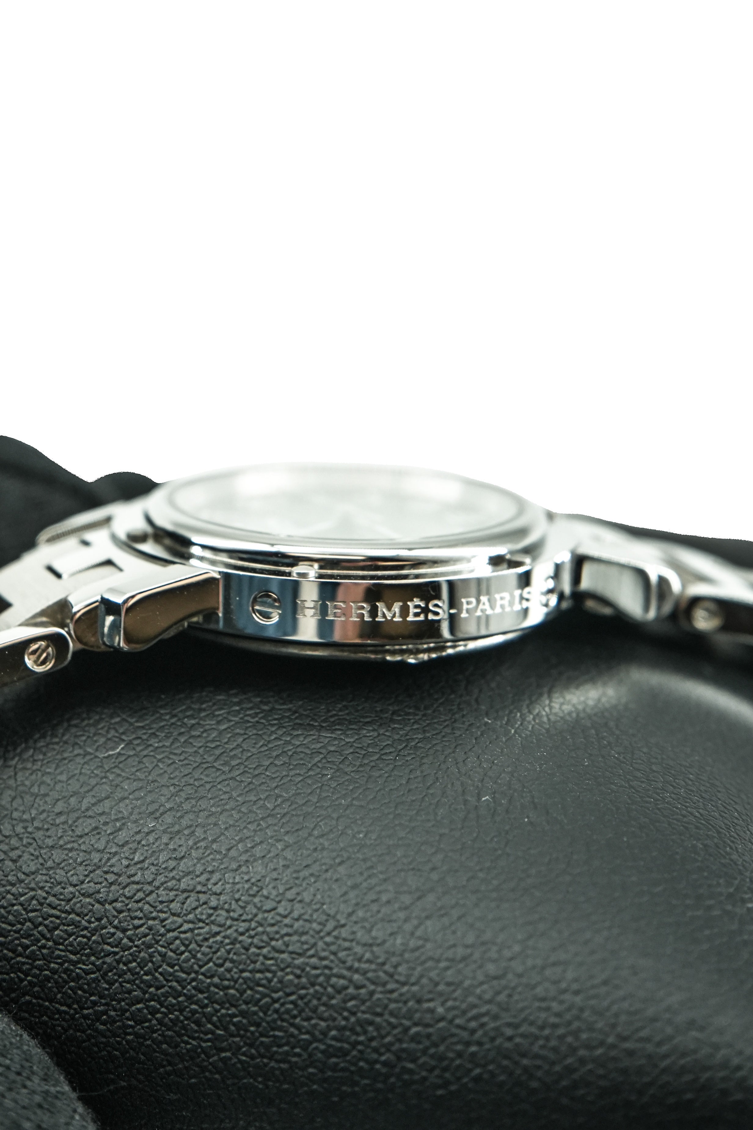 Hermès stainless Clipper watch CL4.210 2439081