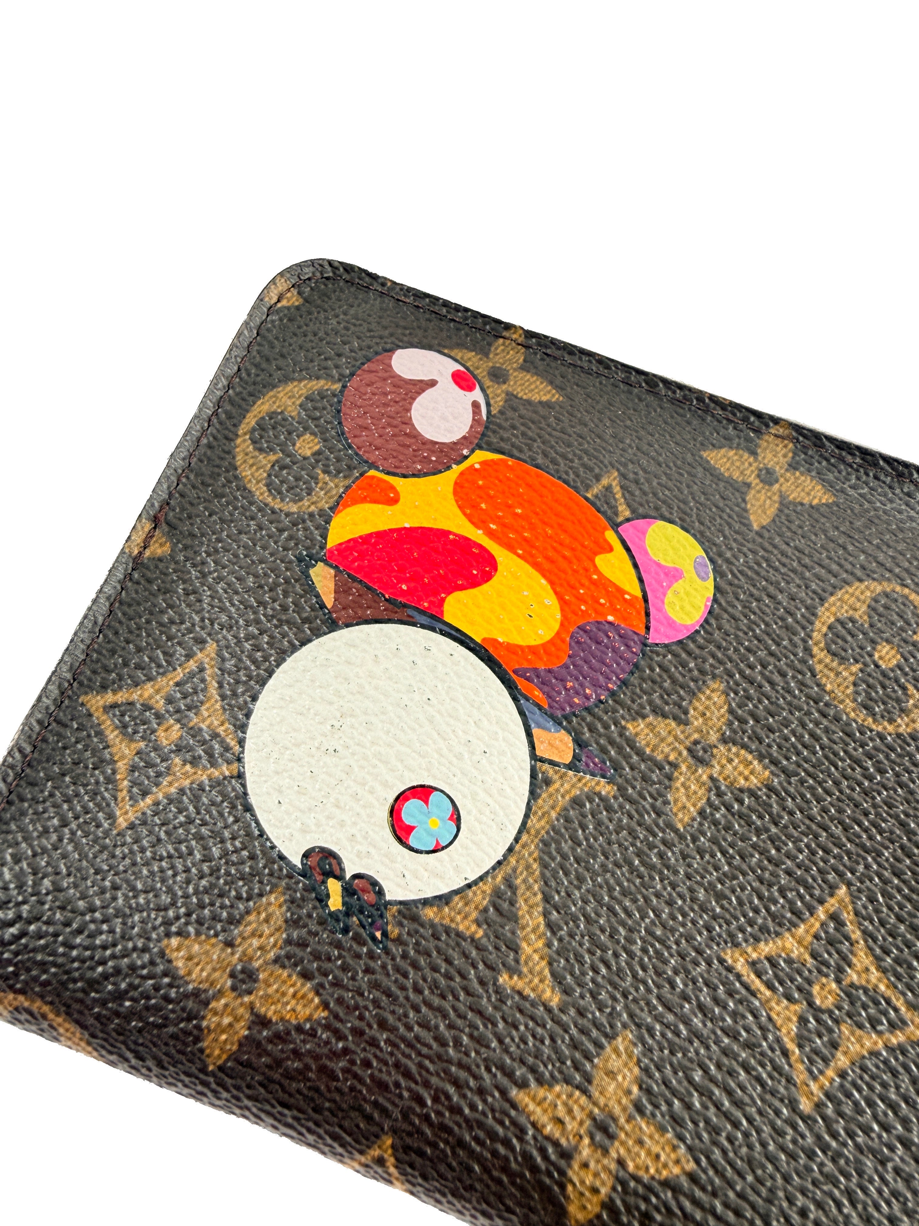 Louis Vuitton Monogram Panda Porte Monnaie Zip wallet CA0094