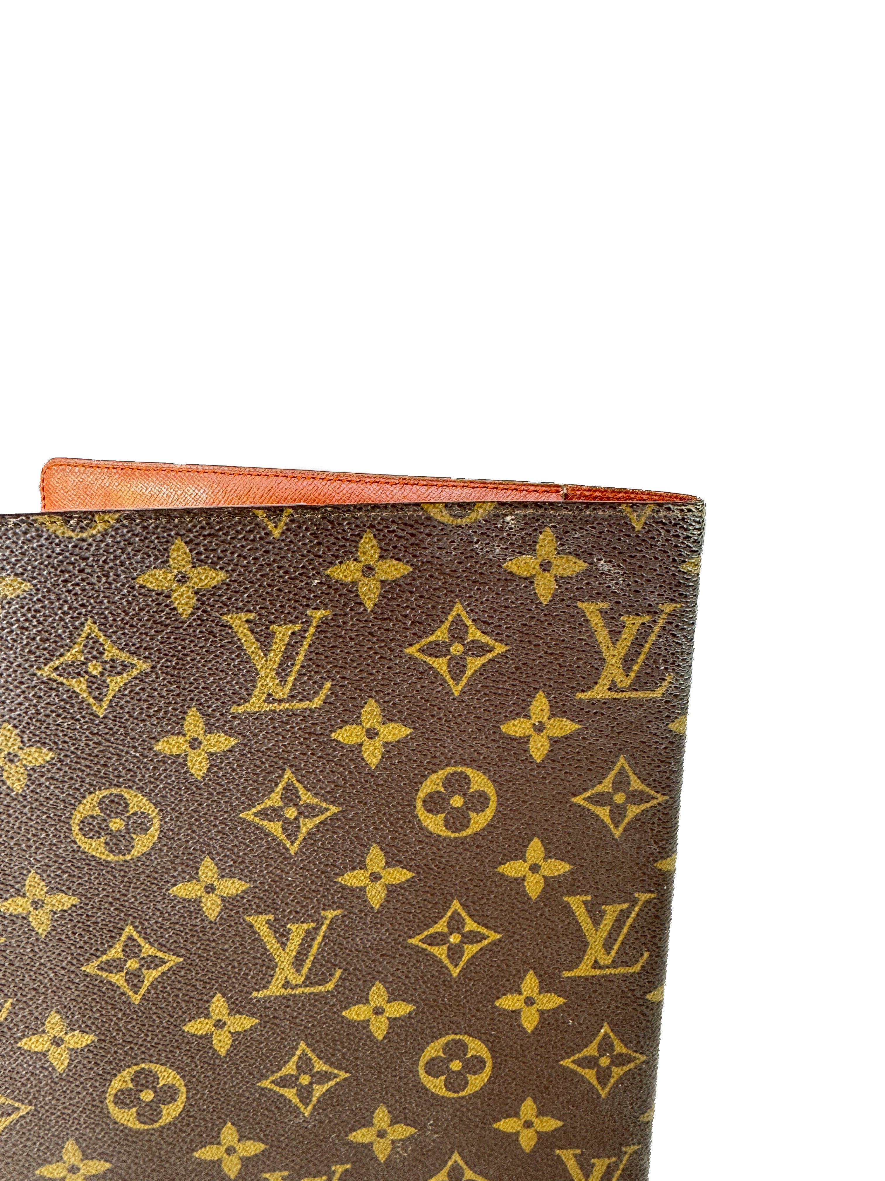 Louis Vuitton monogram vintage notebook cover 874 AN