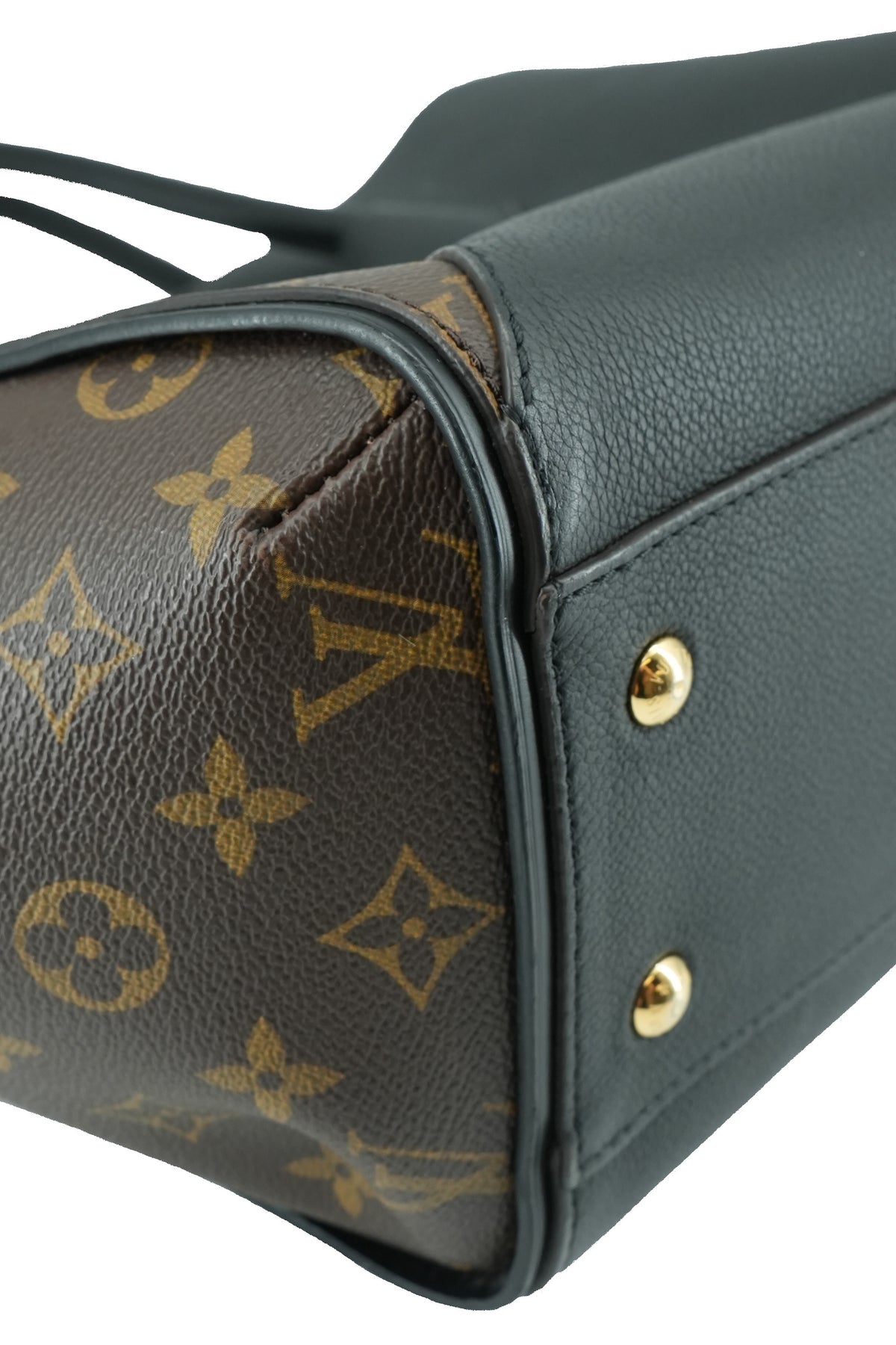 Louis Vuitton monogram black Kimono tote DU0138