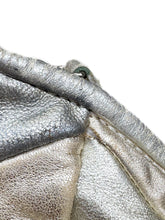 Miu Miu gold & silver nappa leather patchwork bag 122