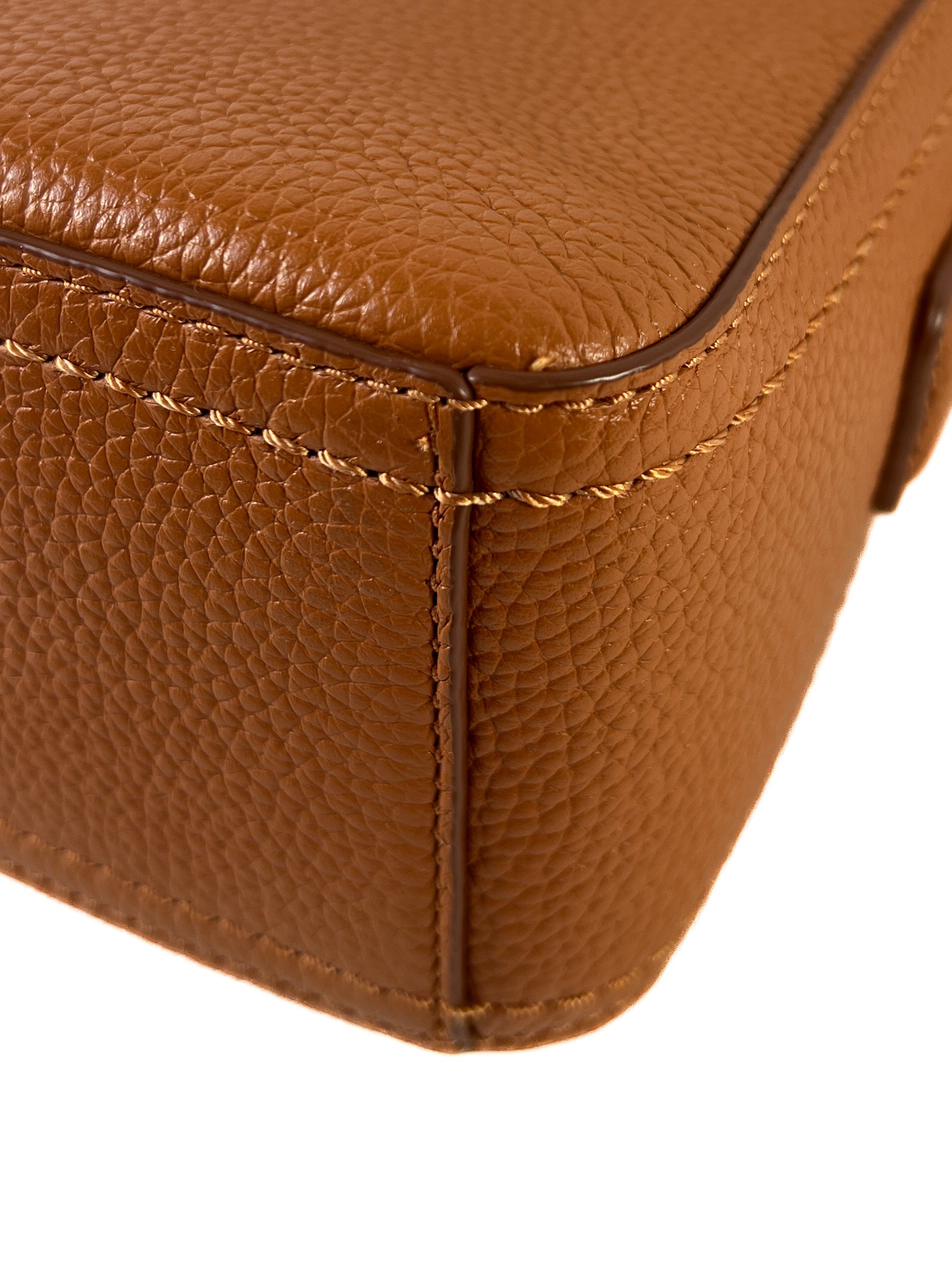 Marc Jacobs brown leather satchel