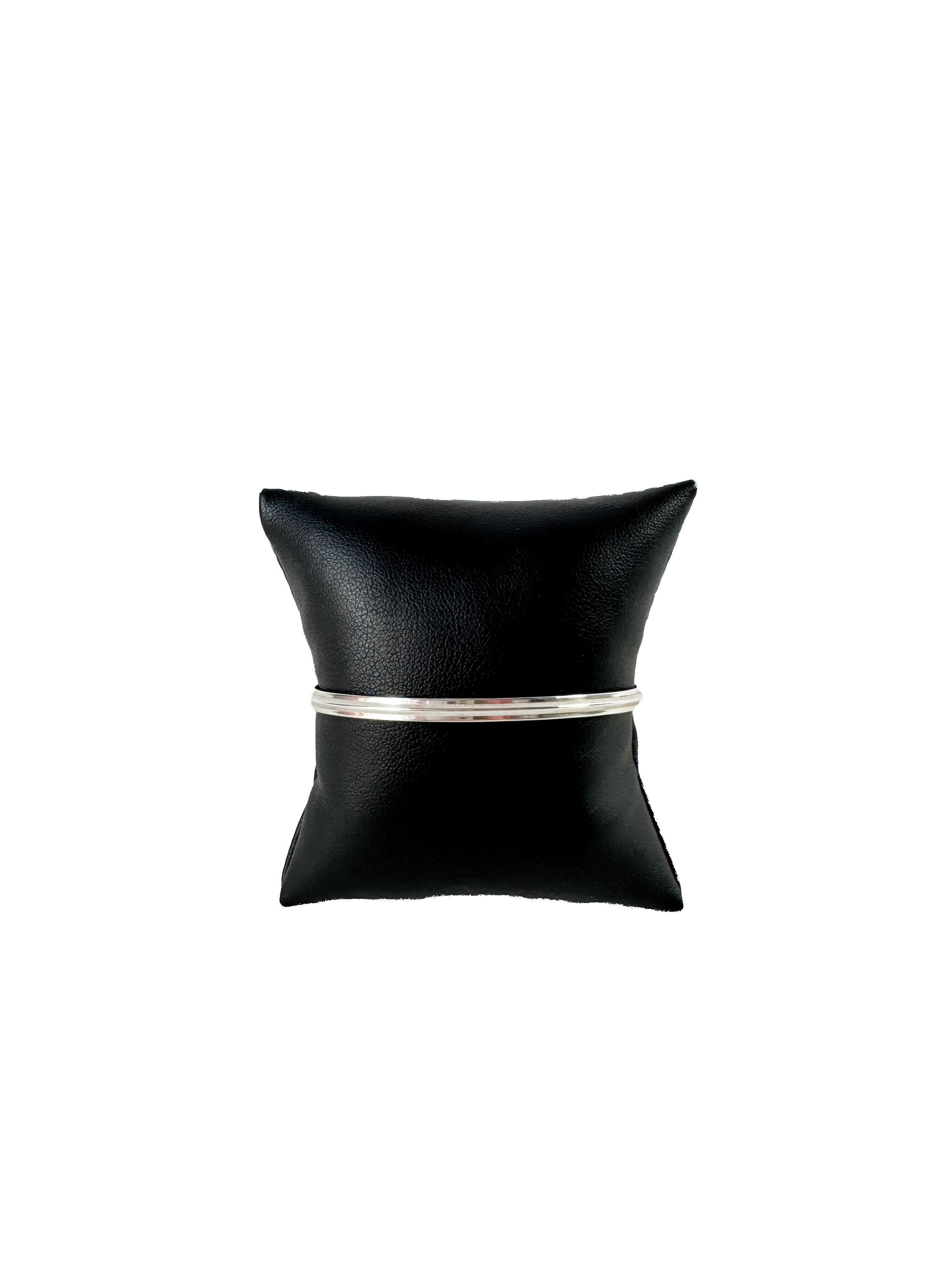 Tiffany & Co sterling silver, 14k gold vintage loop bangle