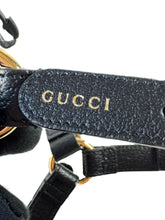 Gucci black leather harness 493949