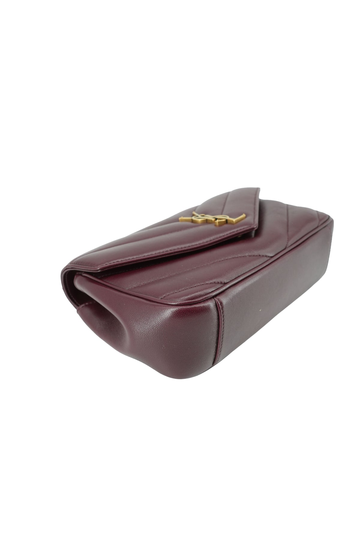 Saint Laurent burgundy LouLou Small ATE801437-0825