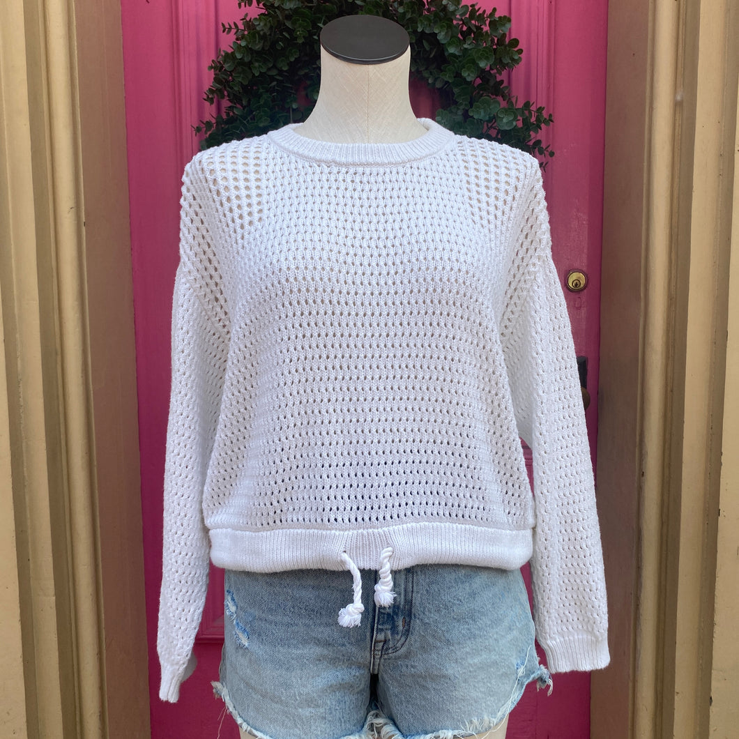 Sweaty Betty cream sweater size S