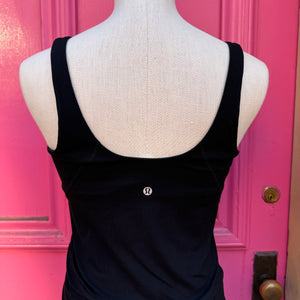 Lululemon black ribbed jumpsuit size 12