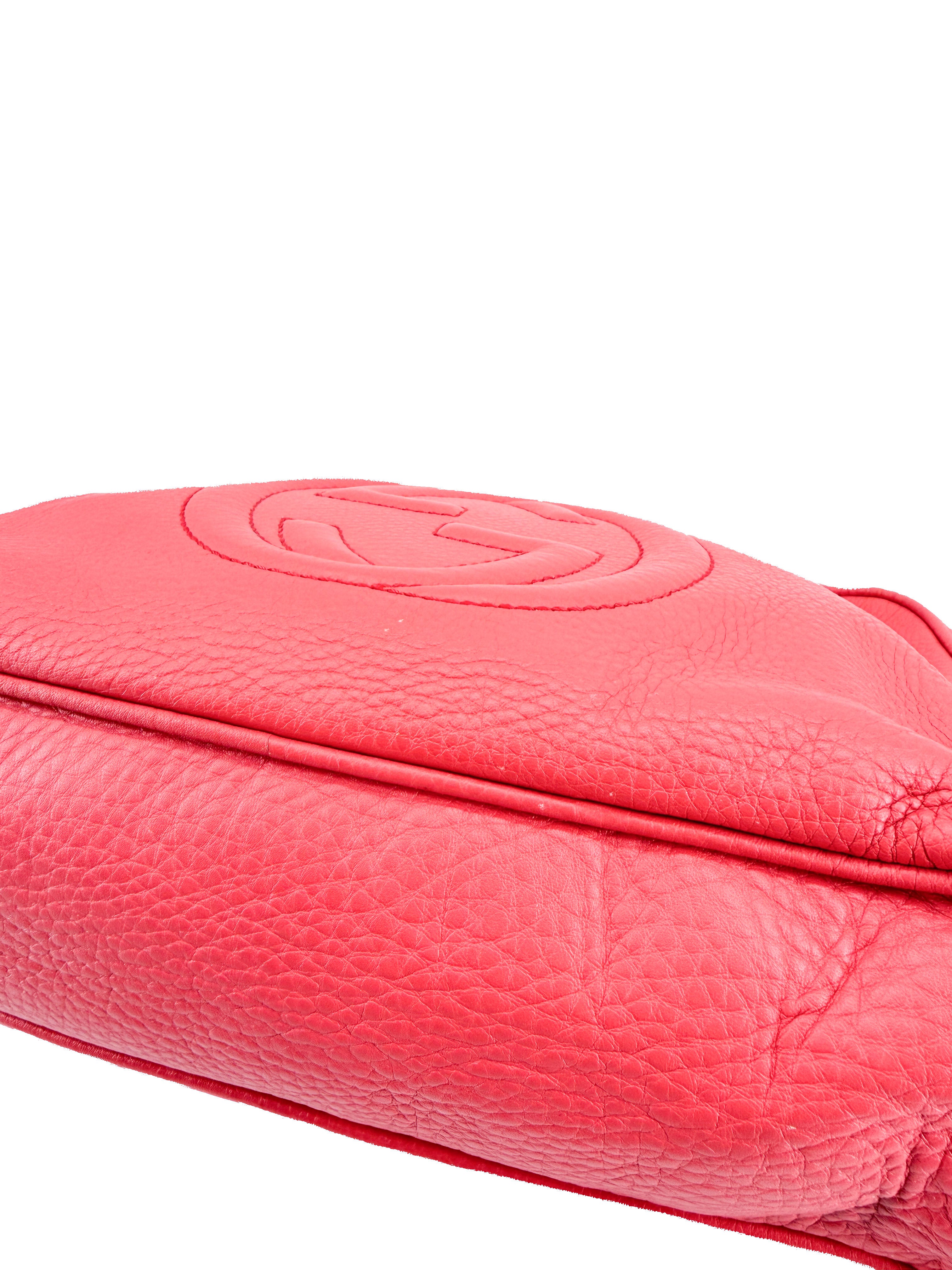 Gucci pink GG soho chain shoulder bag 308983 520981