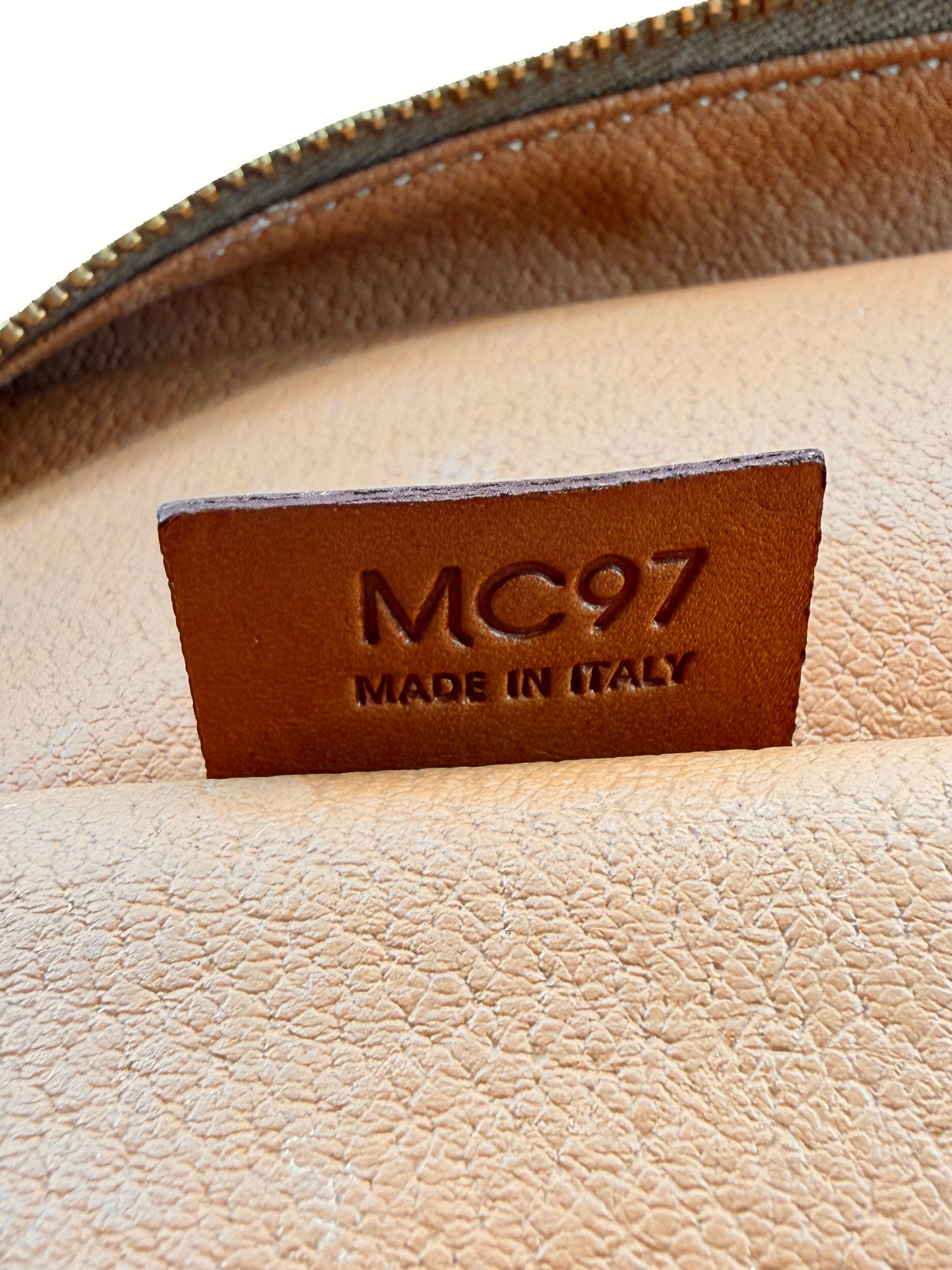 Celine brown Macadam vintage vanity bag MC97