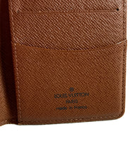 Louis Vuitton monogram bifold pass card wallet MI0025