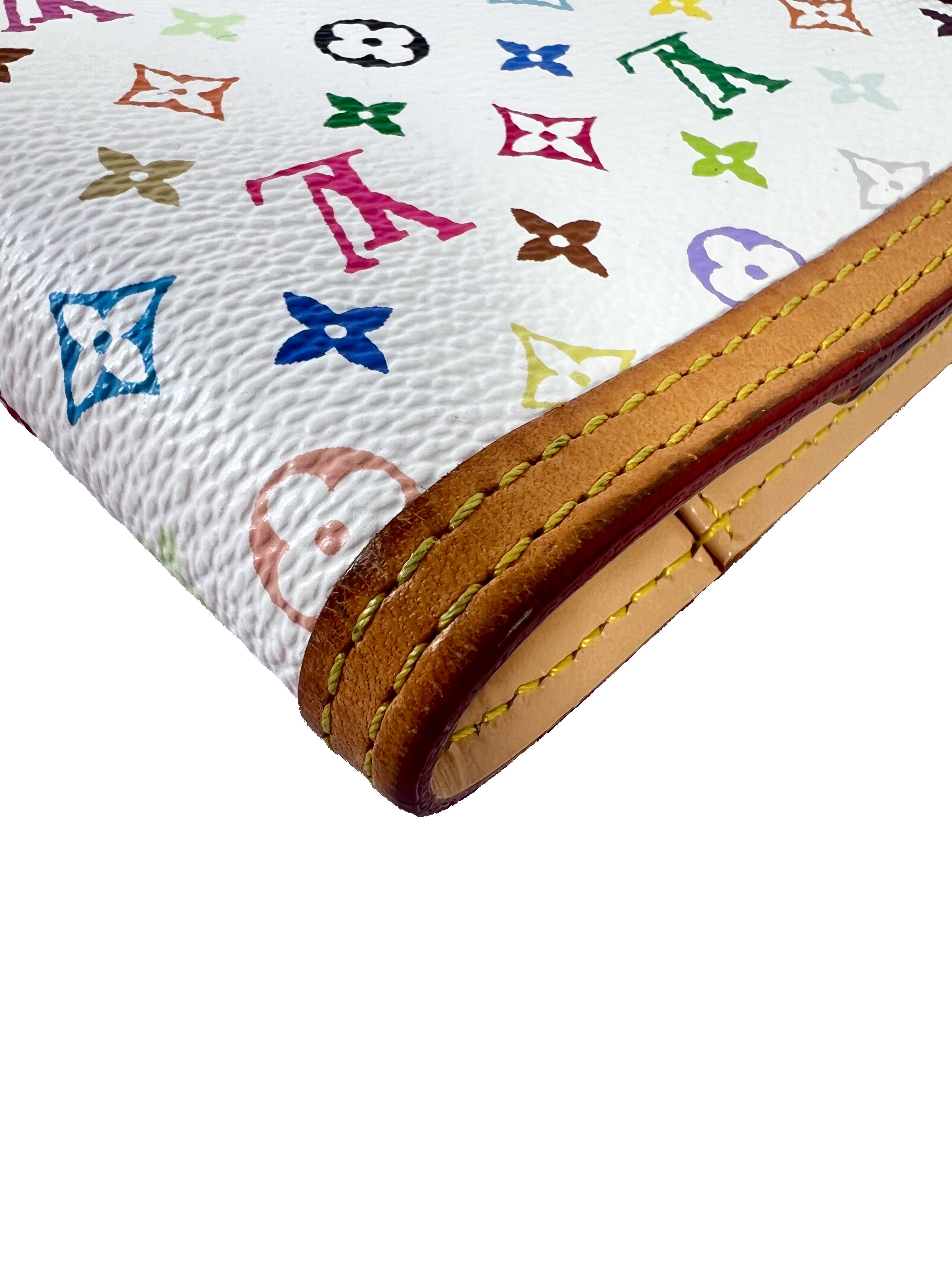 Louis Vuitton monogram white multicolor agenda PM CA0055