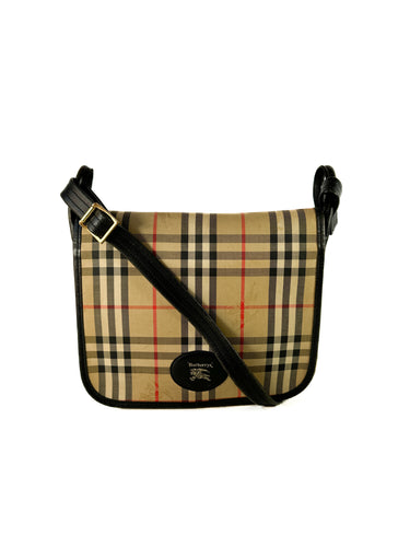 Burberrys vintage check messenger bag