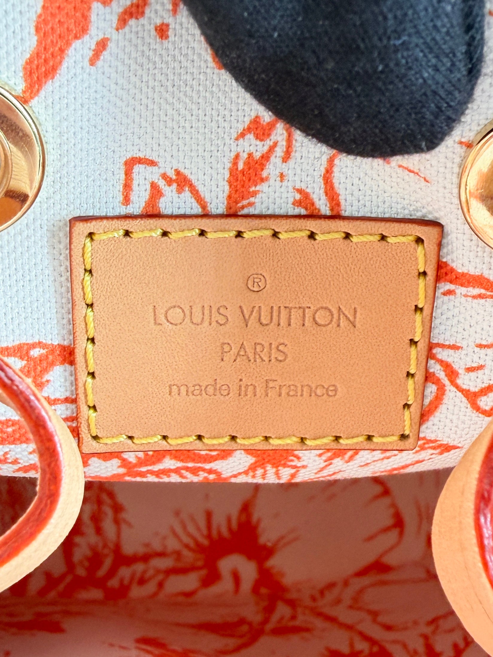 Louis Vuitton monogram Tiles NeoNoe BB Coral NFC