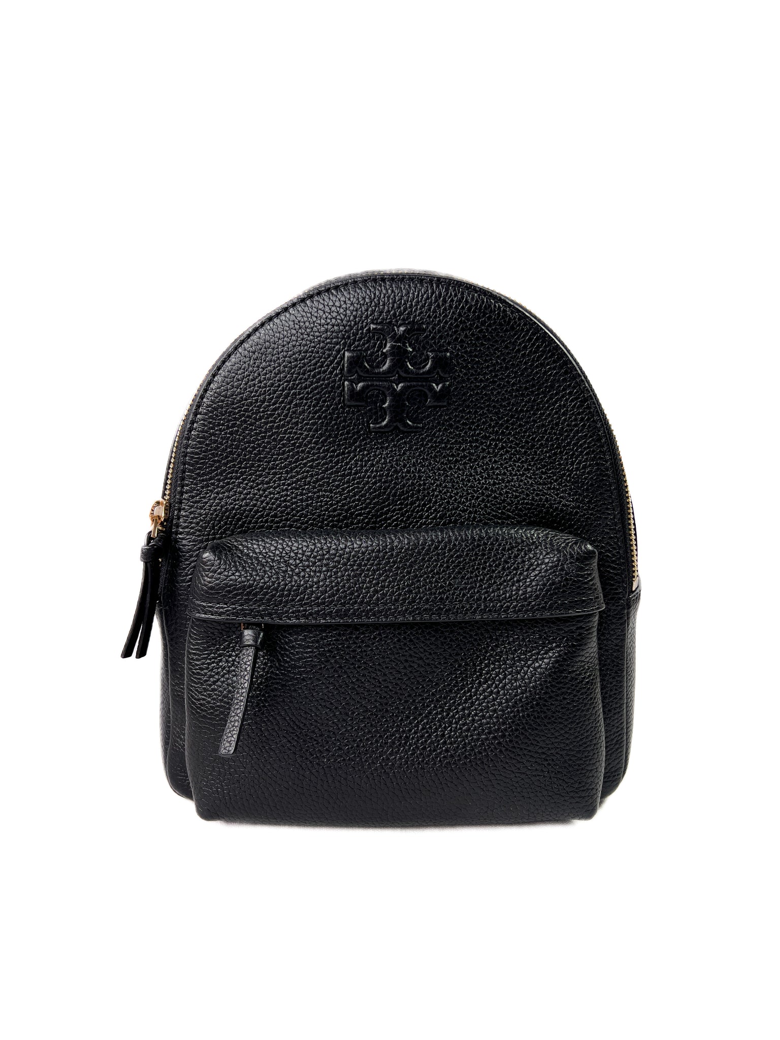 Tory Burch black leather Thea mini backpack – My Girlfriend's