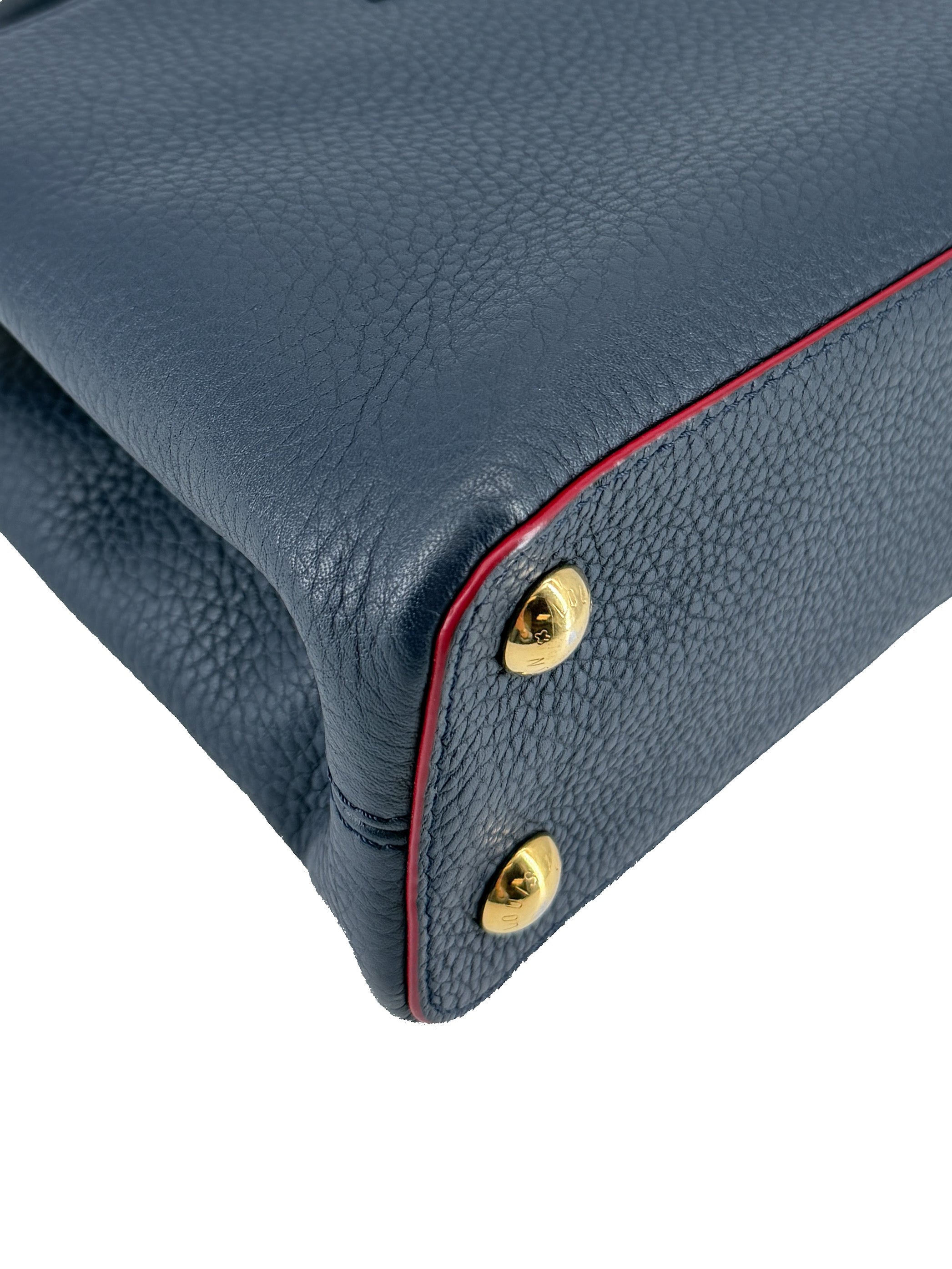 Louis Vuittin marine rogue Capucines BB NFC
