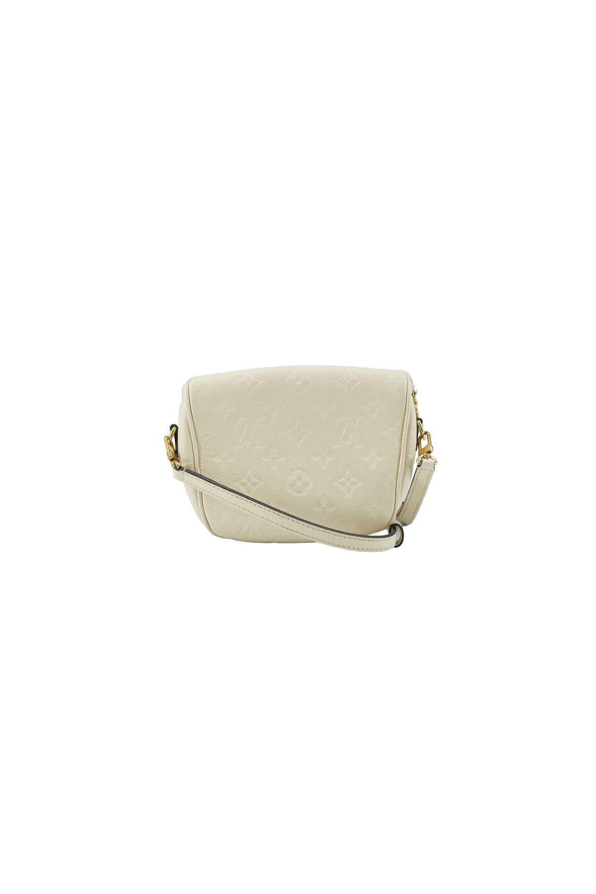 Louis Vuitton cream empreinte mini bumbag NFC