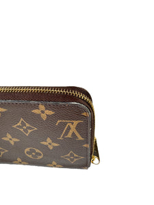 Louis Vuitton monogram red interior Zippy Wallet NM LM3189