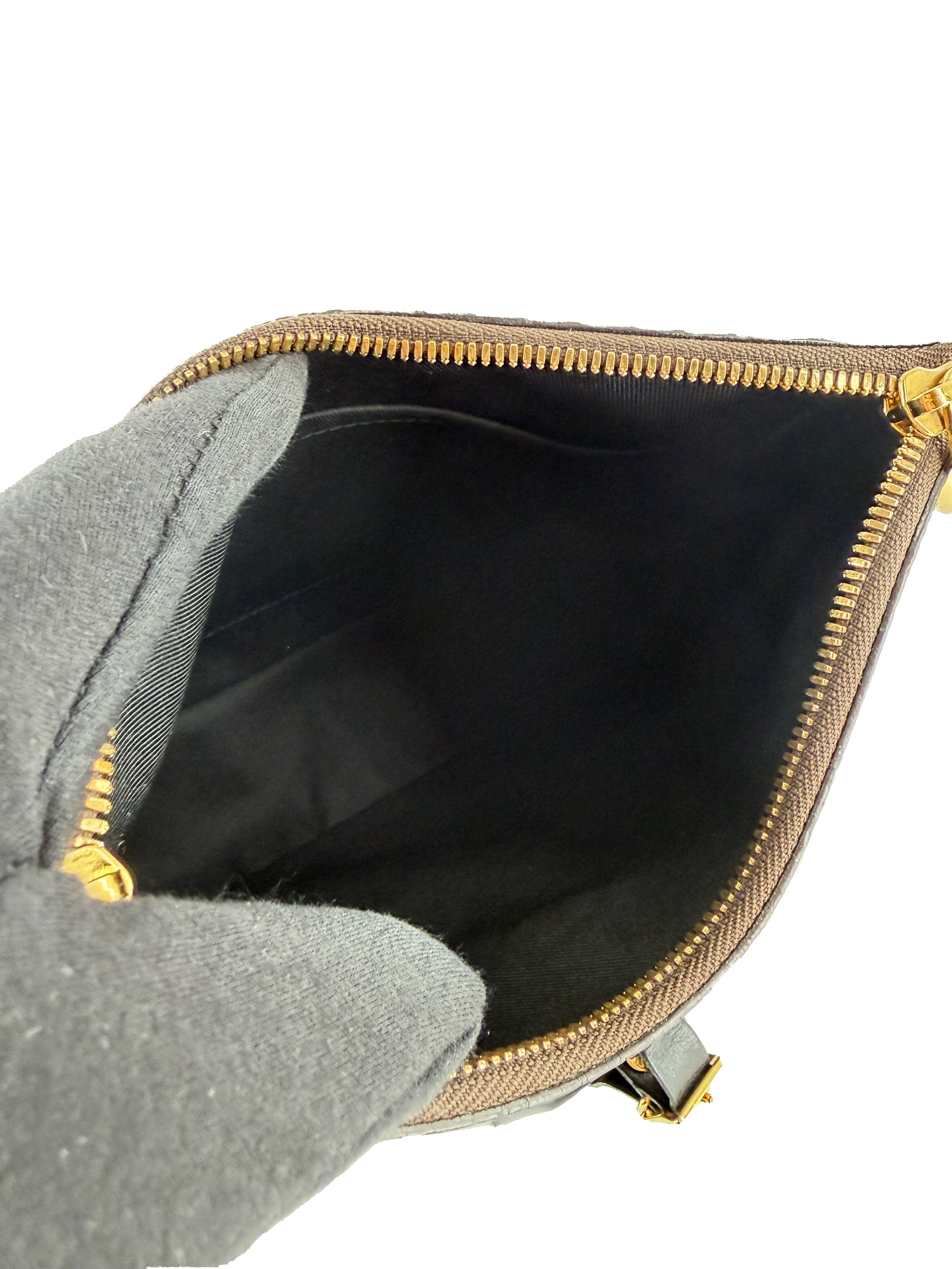 Louis Vuitton damier ebene black Odeon PM NM NFC