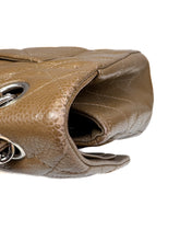 Chanel brown Caviar leather jumbo double flap 15146479