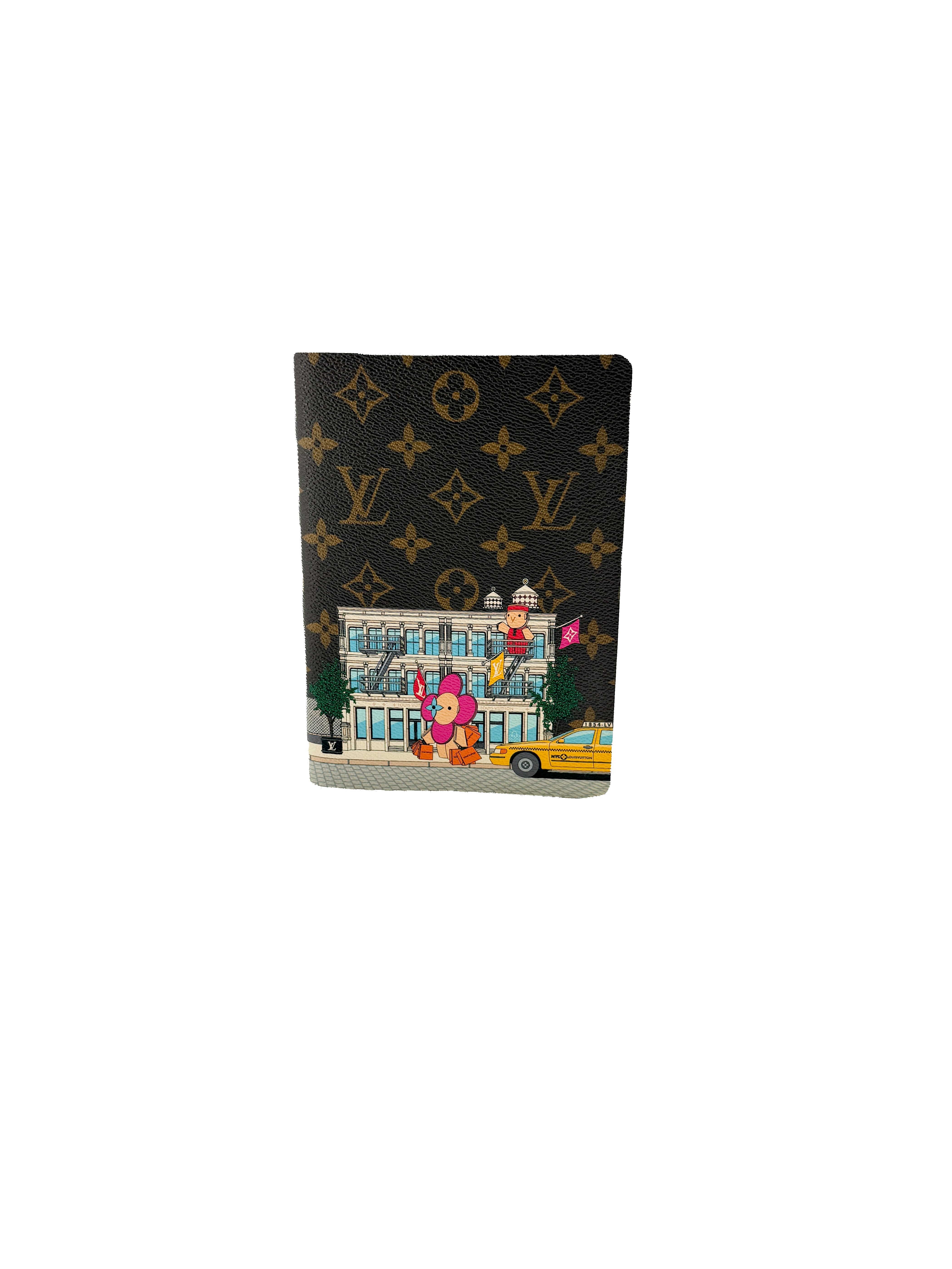 Louis Vuitton monogram 2022 Christmas Vivienne notebook MM