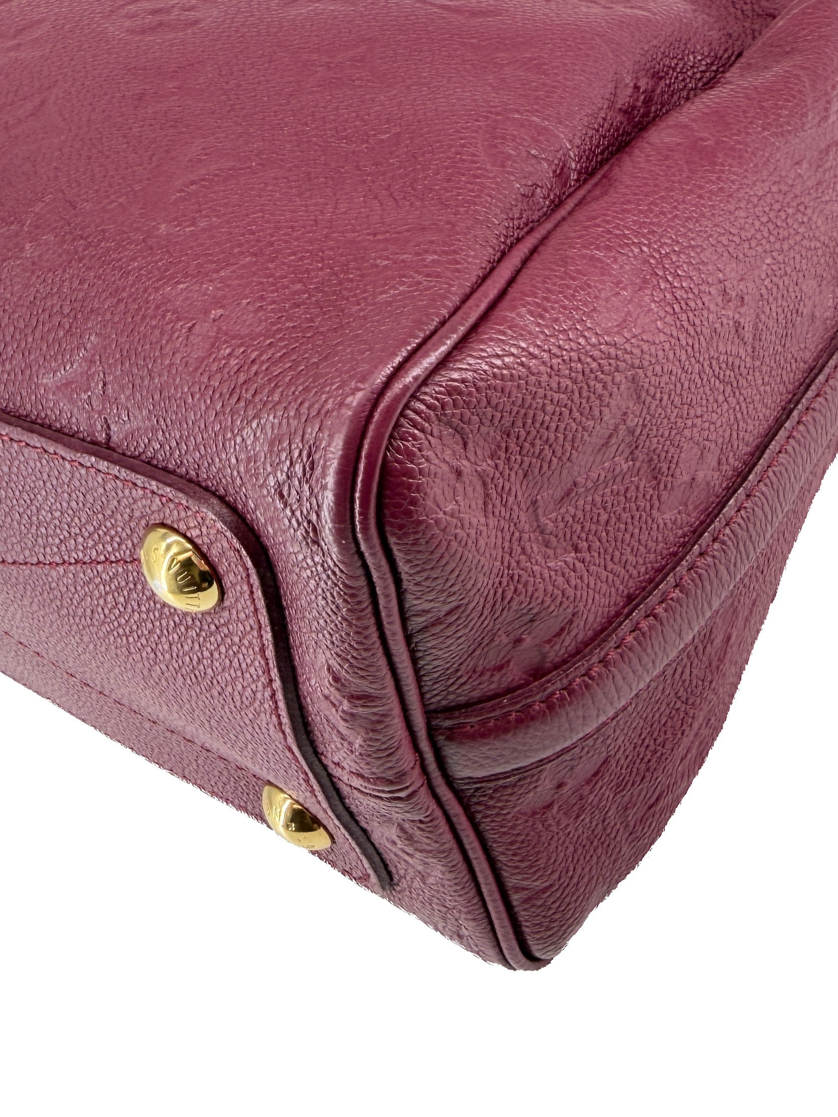 Louis Vuitton monogram empreinte Aurore Speedy 25 bandouliere SP3192