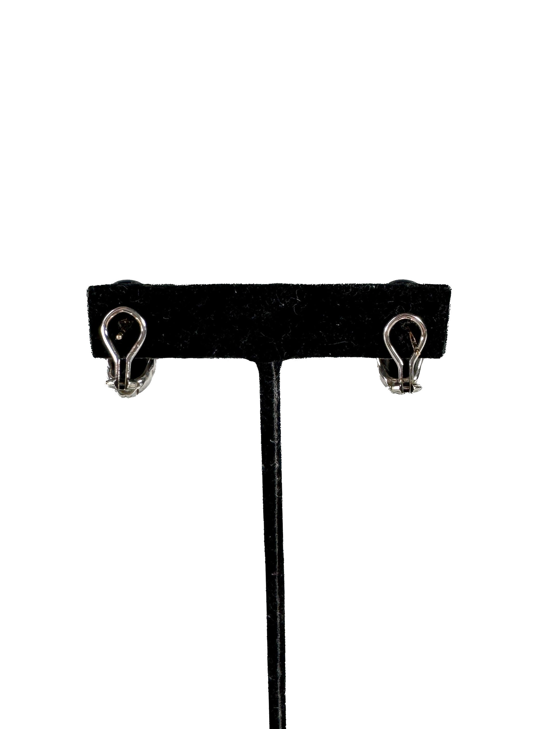 David Yurman Sterling Silver & 14K Black Onyx & Diamonds Capri earrings