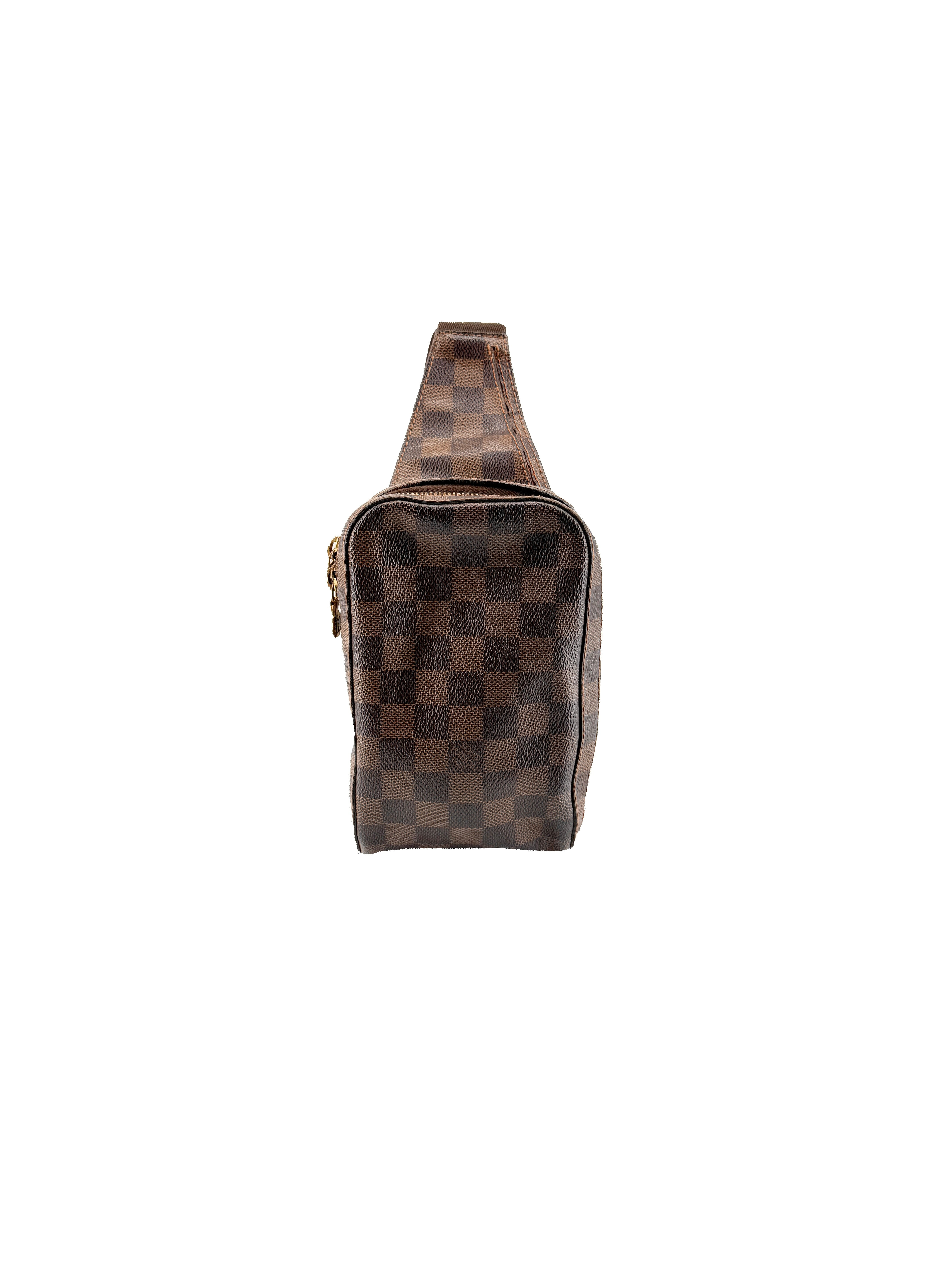 Louis Vuitton damier ebene Geronimos bum bag CA1000