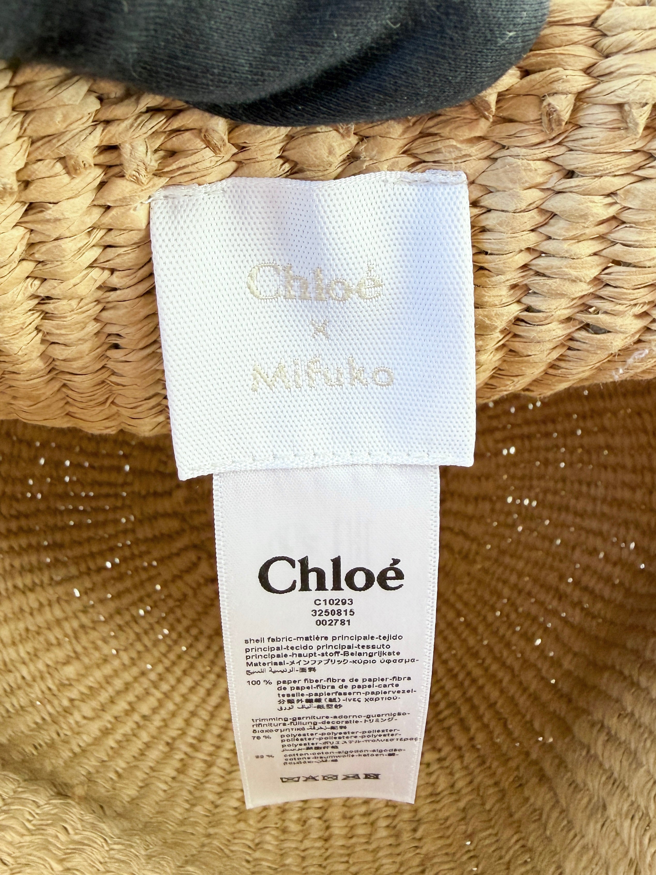 Chloé x Mifuko medium basket bag