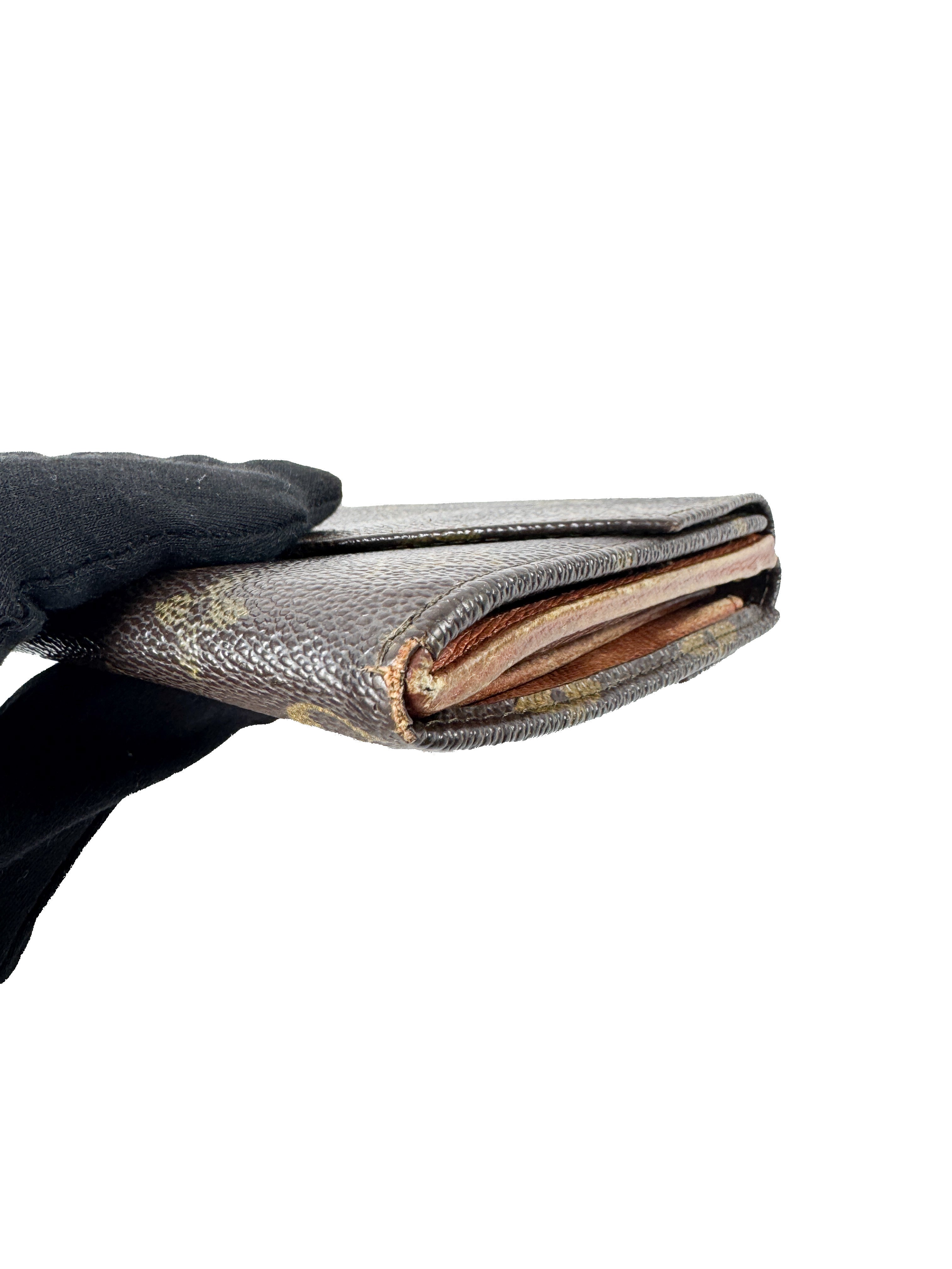 Louis Vuitton monogram Porte Monnaie vintage wallet