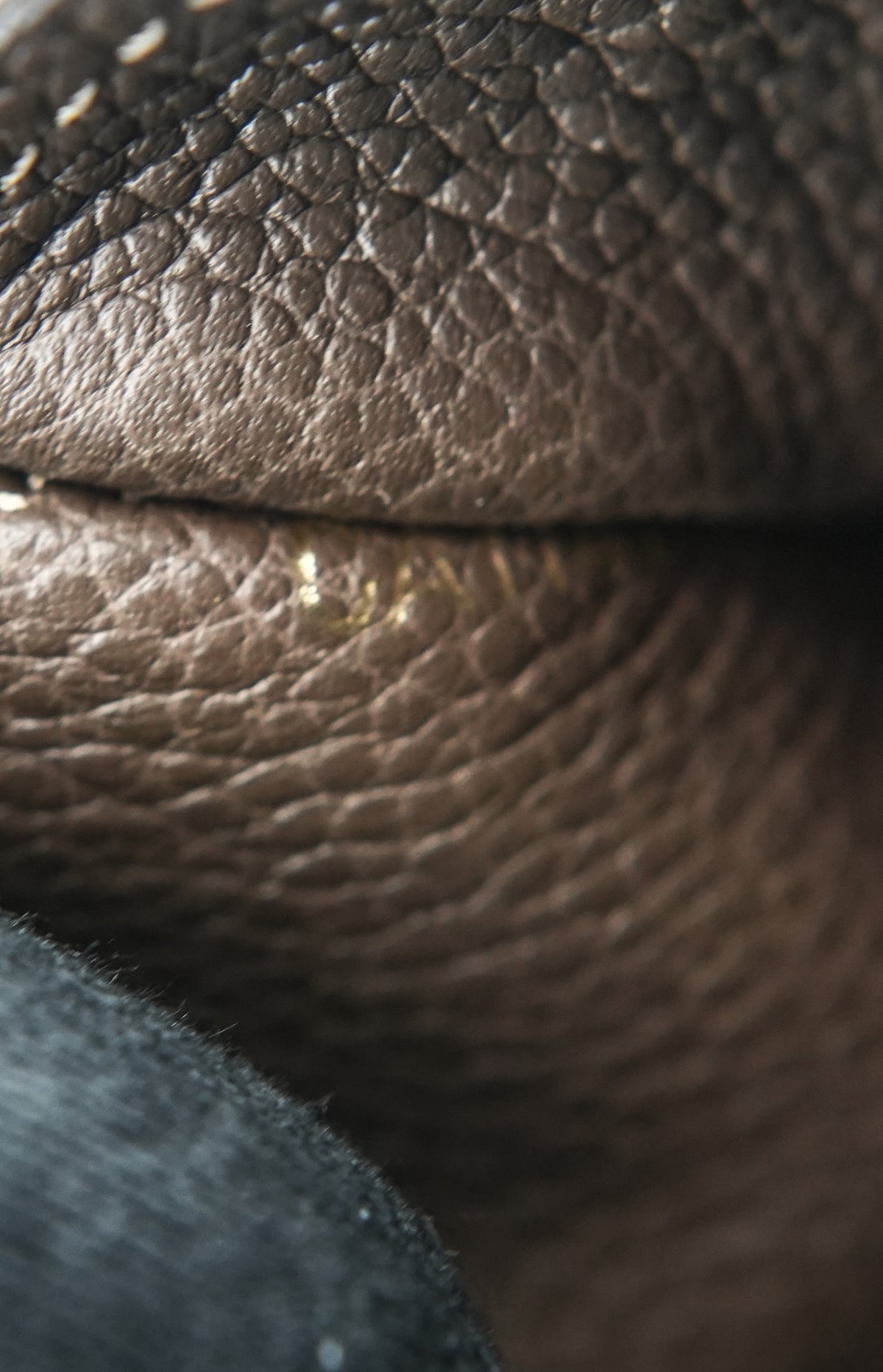 Louis Vuitton brown empreinte Portefeuille Virtuose long wallet CA1141