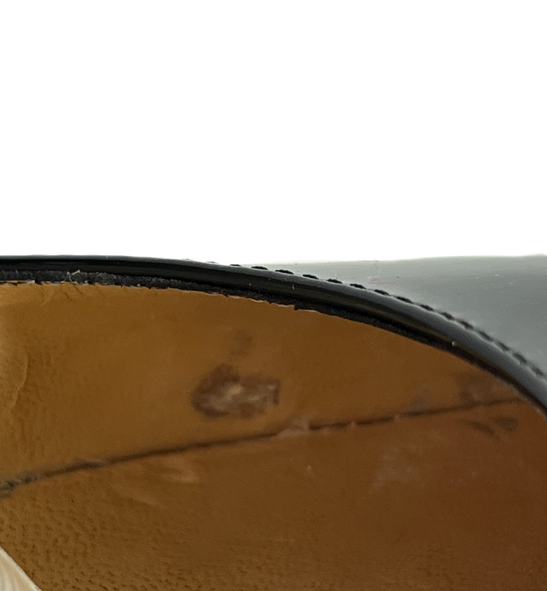 Christian Louboutin black patent Bianca 120 pumps size 36.5