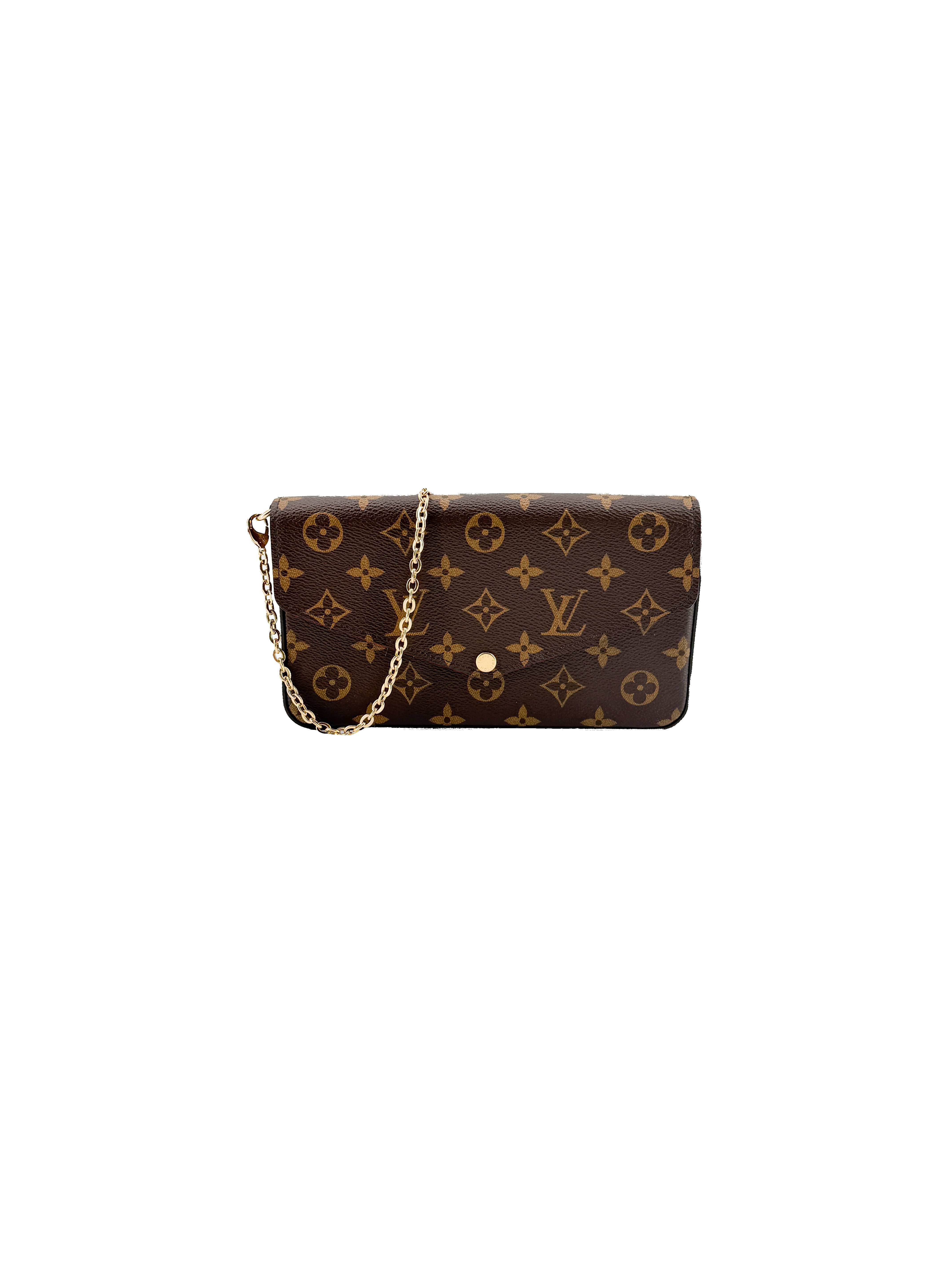 Louis Vuitton monogram Felicie Pochette w/inserts NFC
