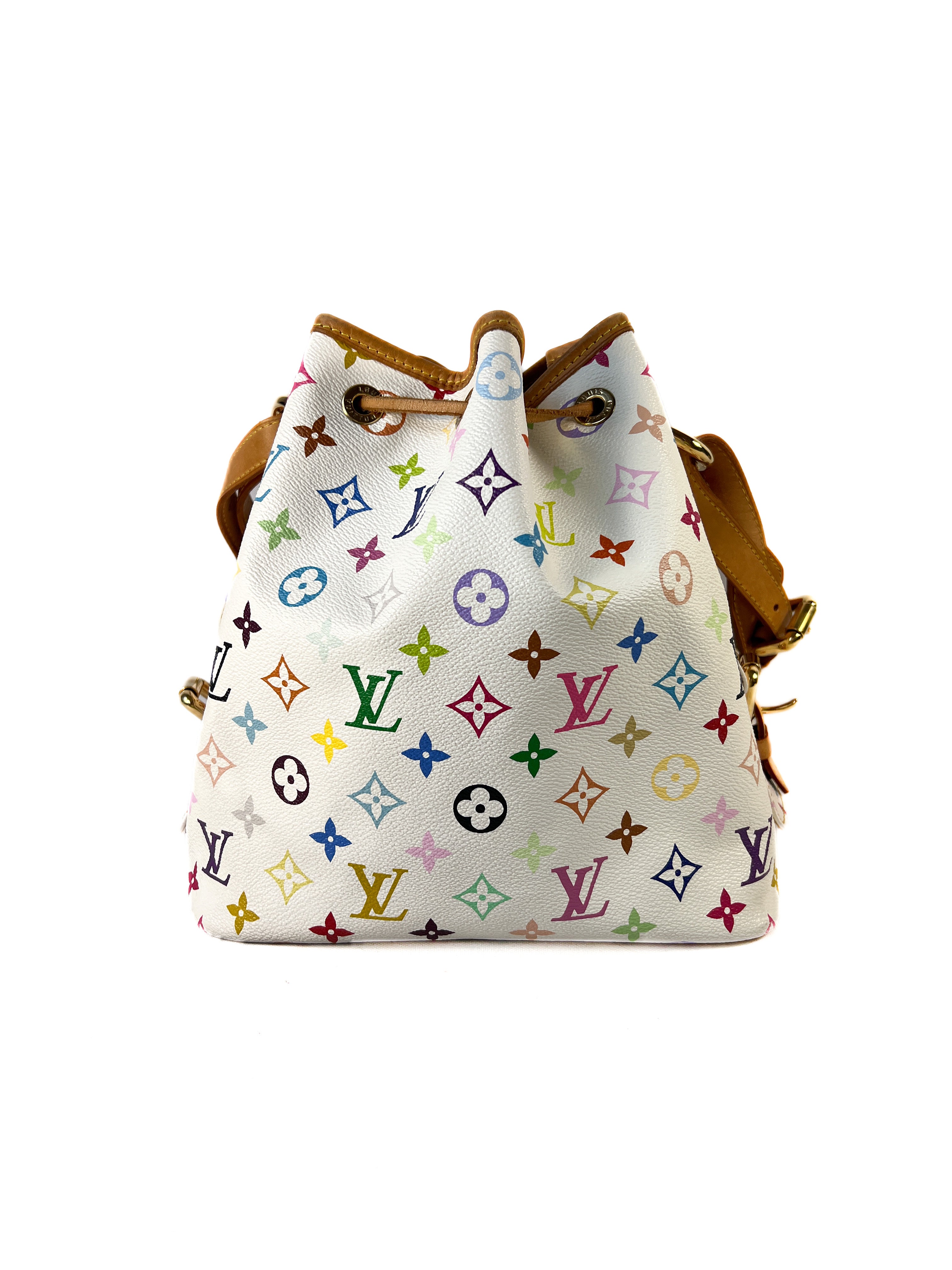 Louis Vuitton monogram multicolor petite noe CA1005