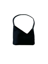 Prada tessuto vintage 1998 black nylon asymmetric bag **BOX**